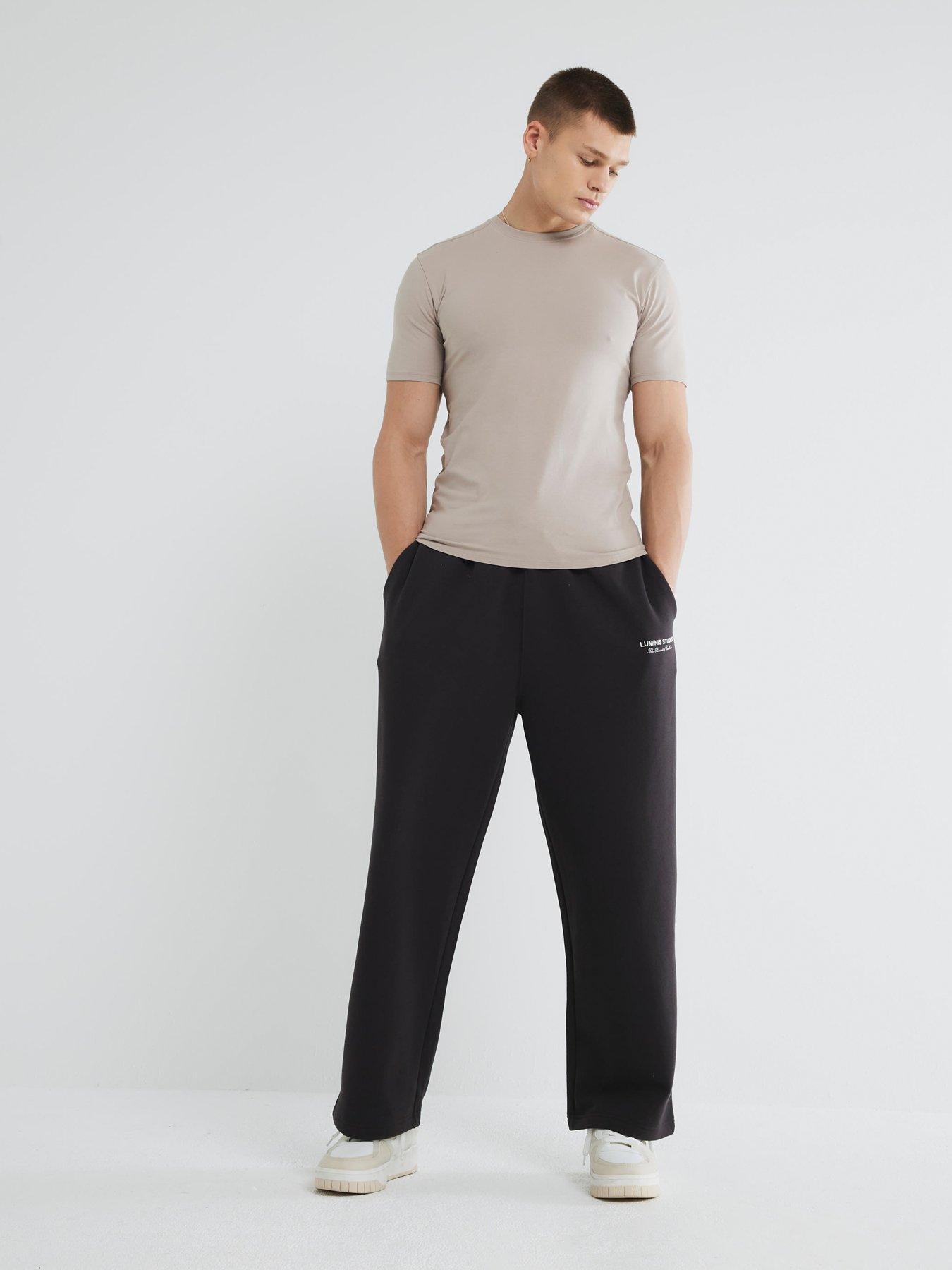 undefined Essentials Muscle Fit T-Shirt - Beige