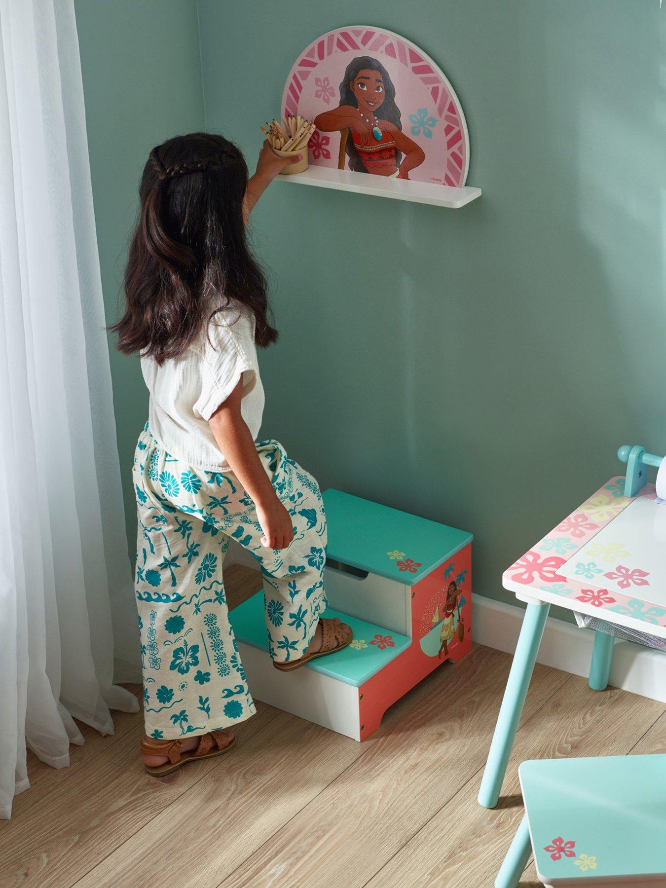 Product photograph of Disney Moana 2 Disney Moana Step Stool from very.co.uk
