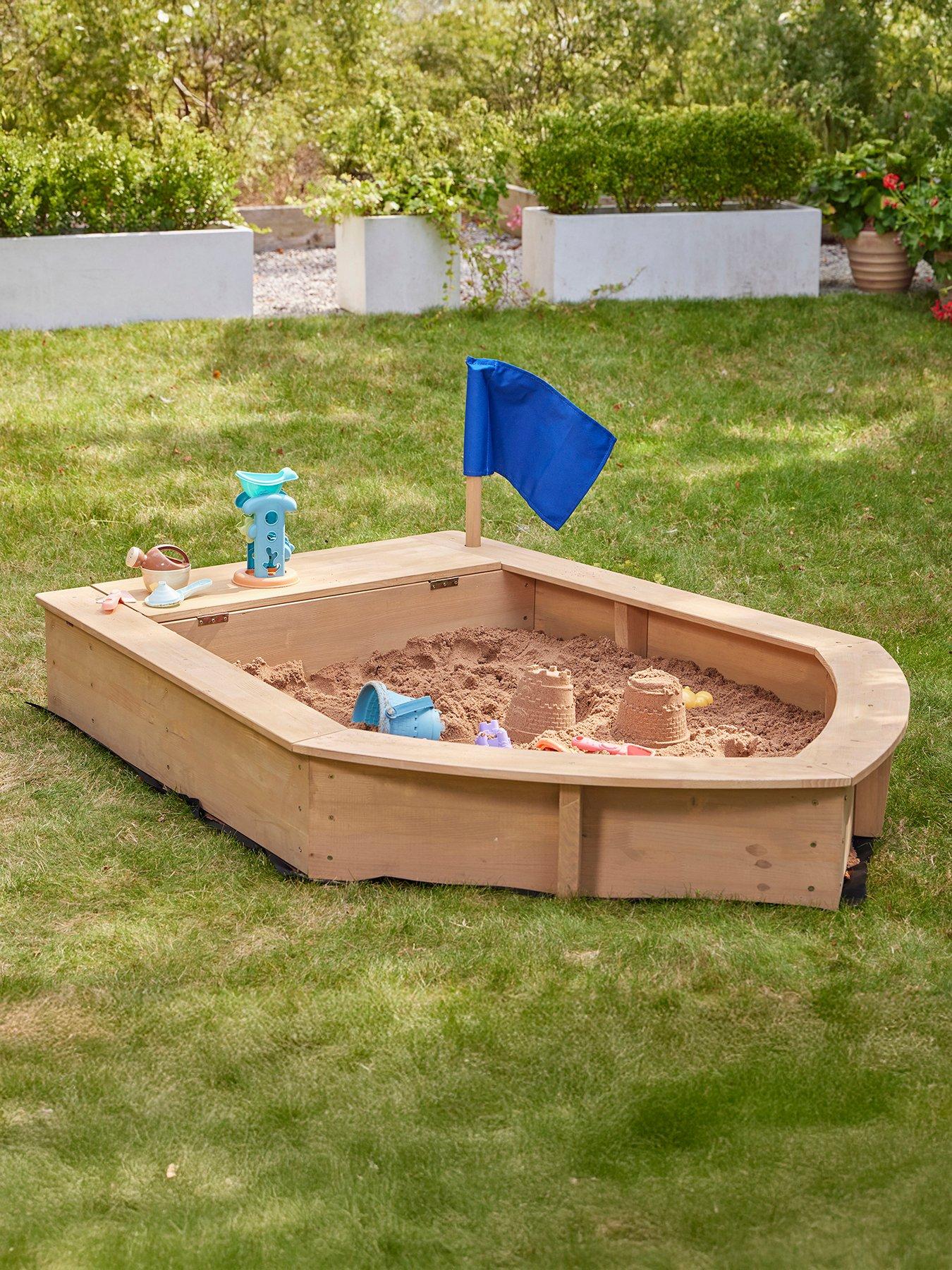 Image 2 of 7 of Liberty House Boat Sandpit with Cover