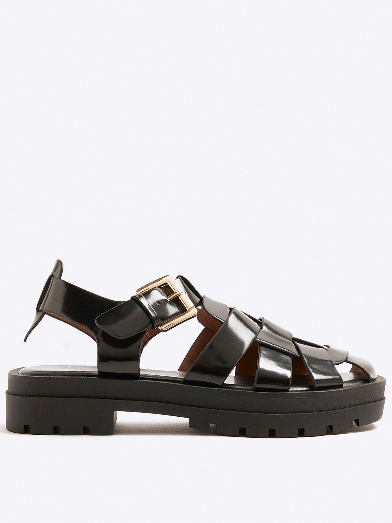 undefined Fisherman Sandal - Black