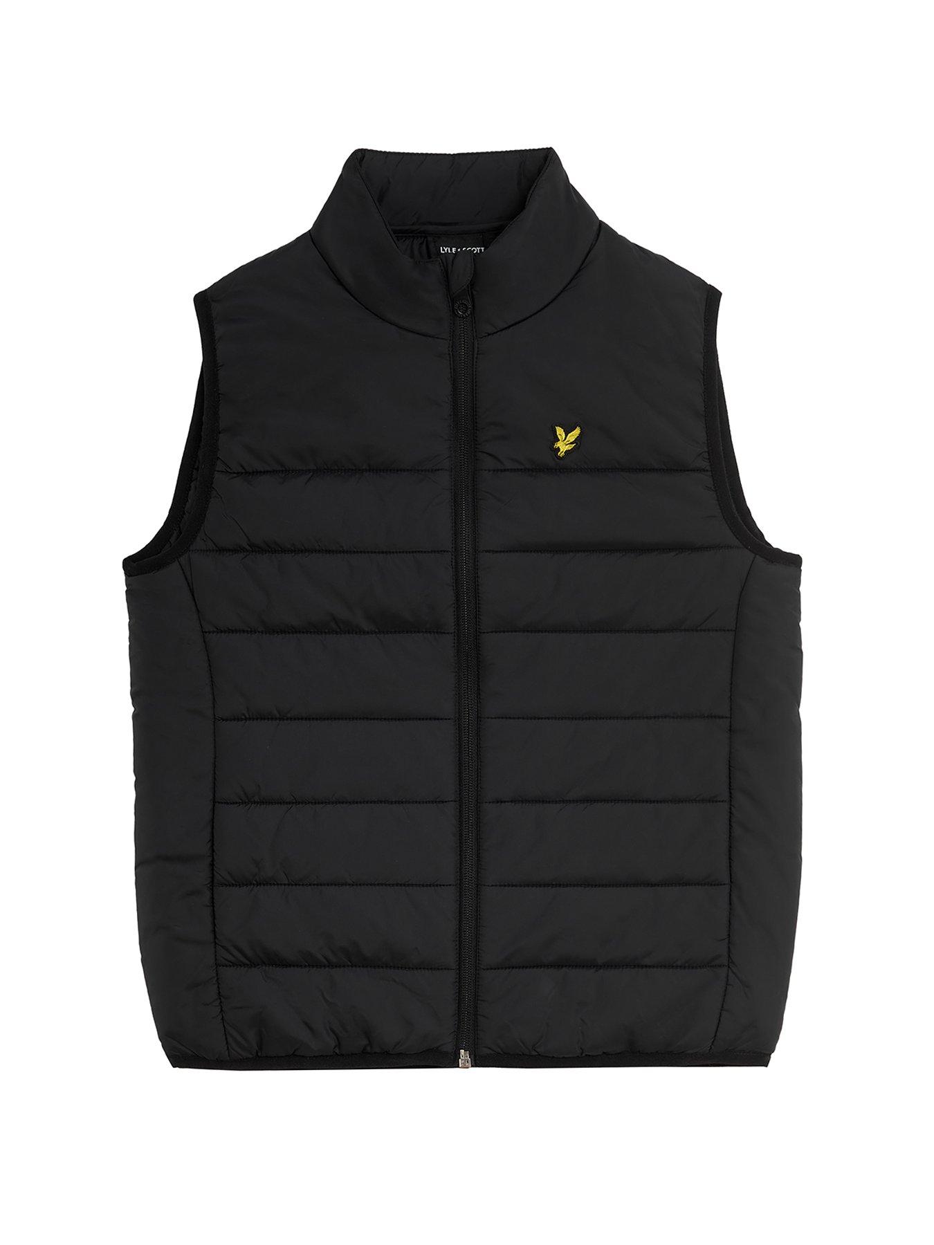 Image 5 of 7 of Lyle & Scott Boys Wadded Gilet - Black
