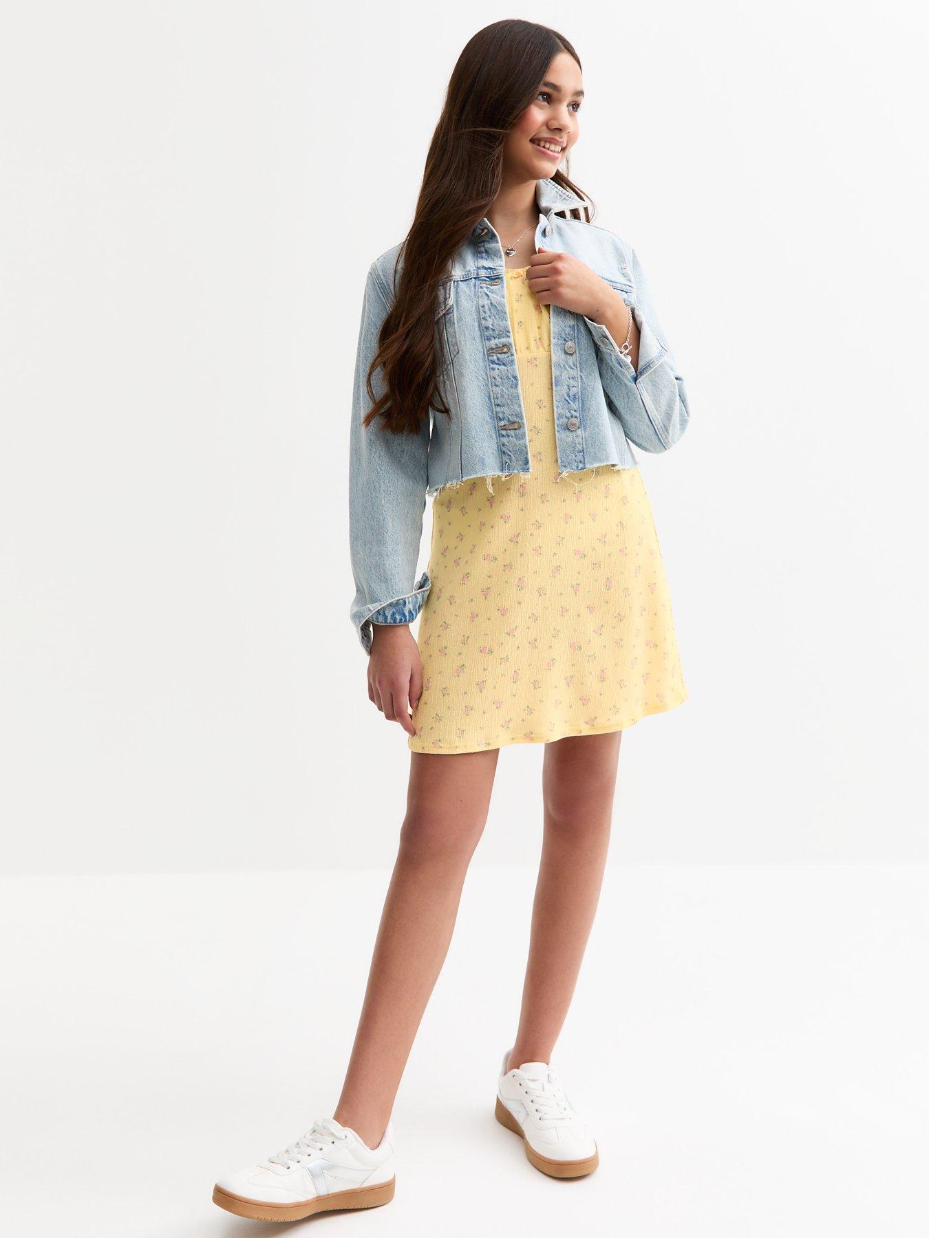 Clothing New Look Denim Skirt 915 New Look 915 Girls Patchwork