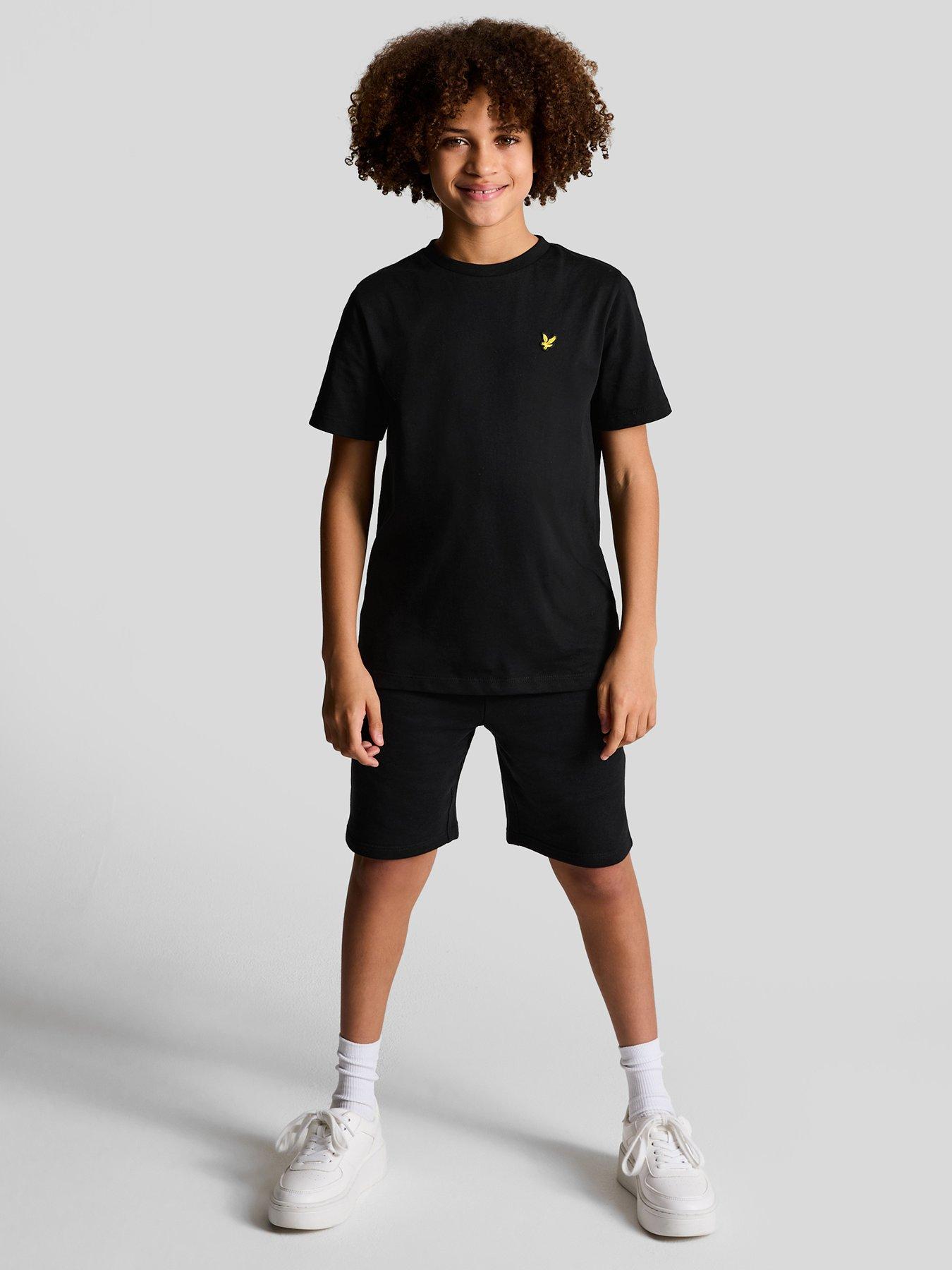 undefined Boys Sweat Short - Black