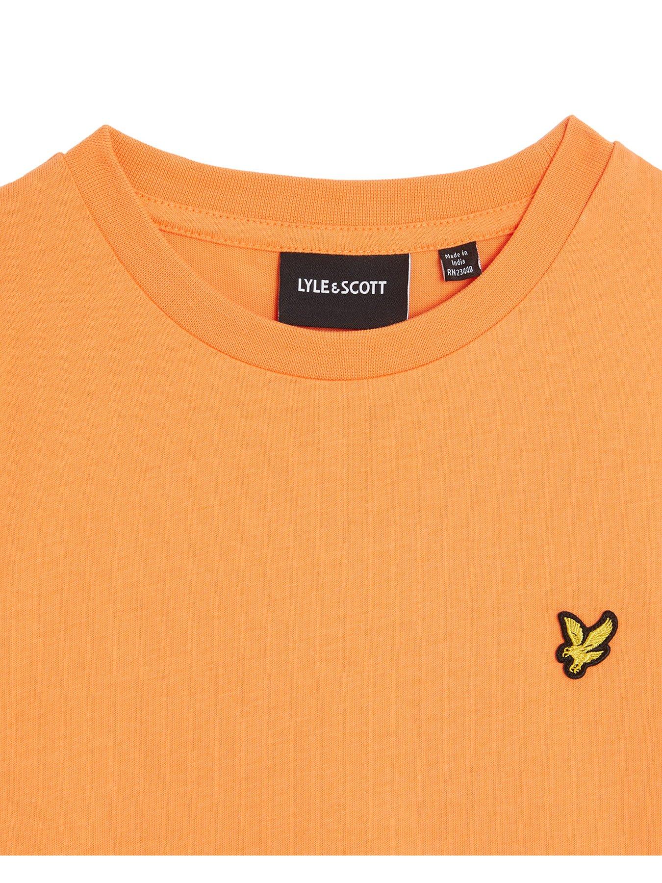 Image 2 of 3 of Lyle & Scott Boys Short Sleeve T-Shirt - Orange