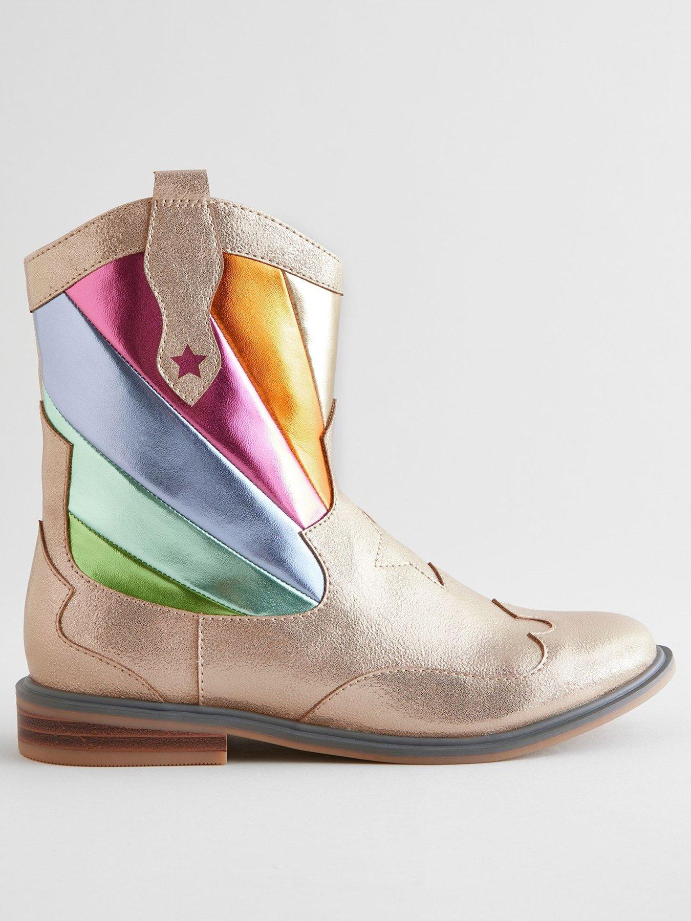 undefined Older Kids Boots - Gold