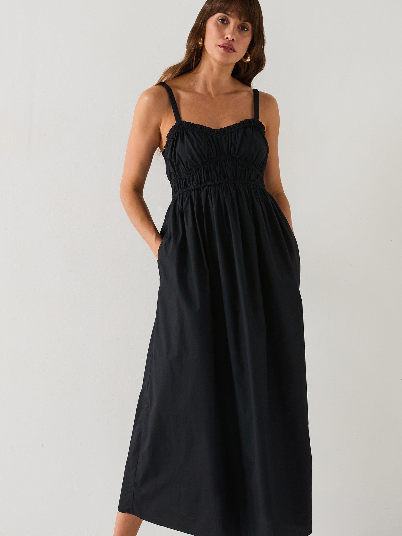 undefined Dalza Dress - Black