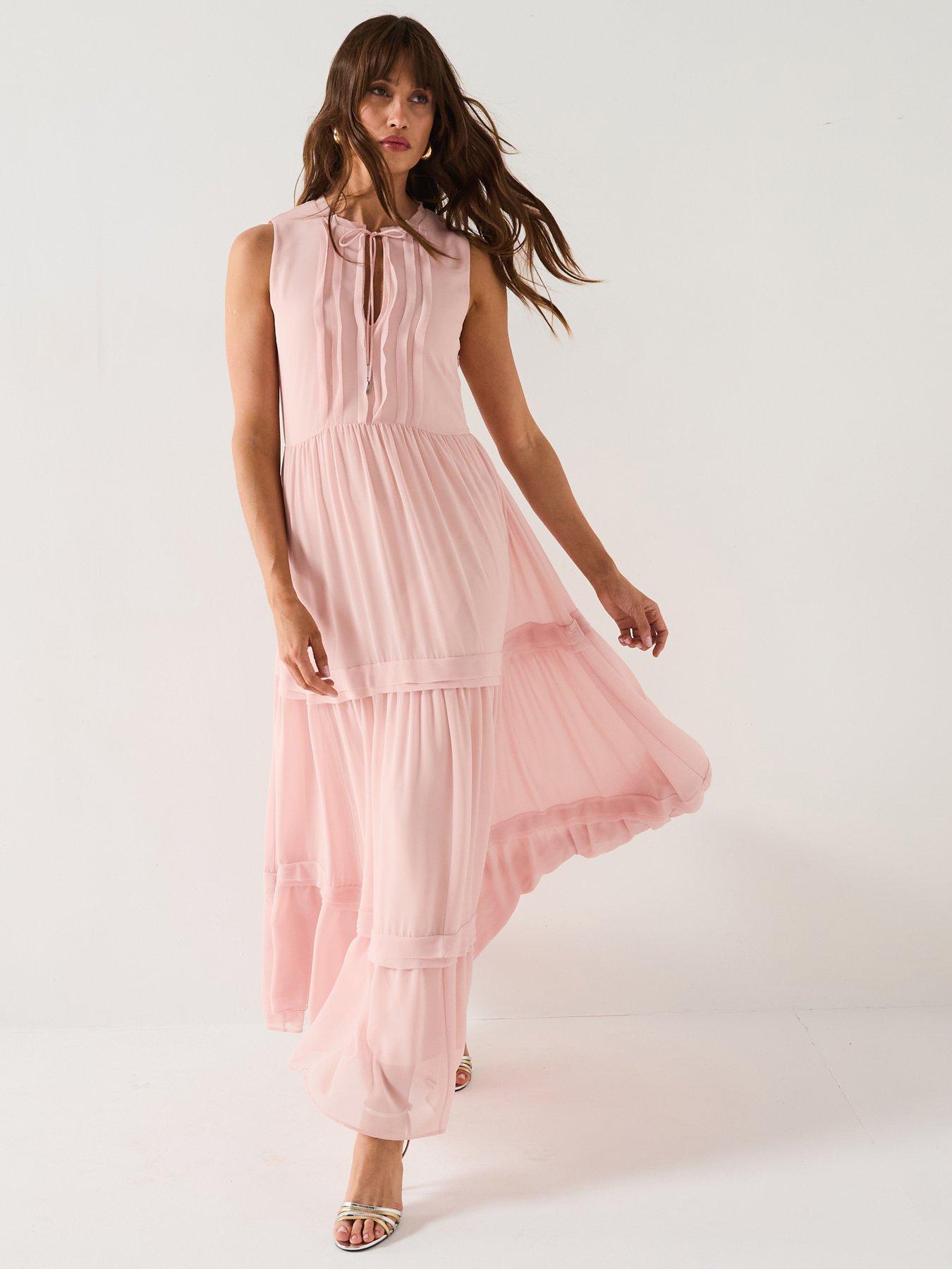 undefined Denon Dress - Pink