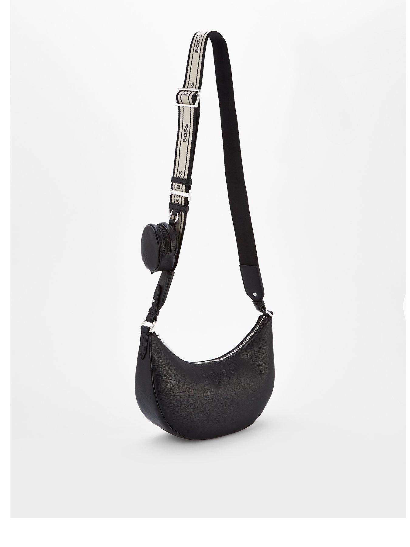 undefined Addison Halfmoon Bag - Black