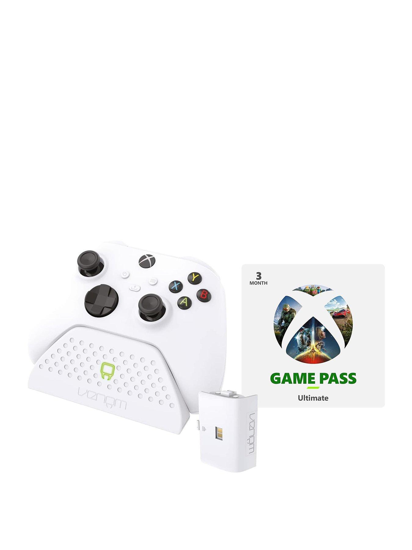 Image 1 of 8 of Venom Single Docking Station - White&nbsp;+ Game Pass Ultimate&nbsp;3-months
