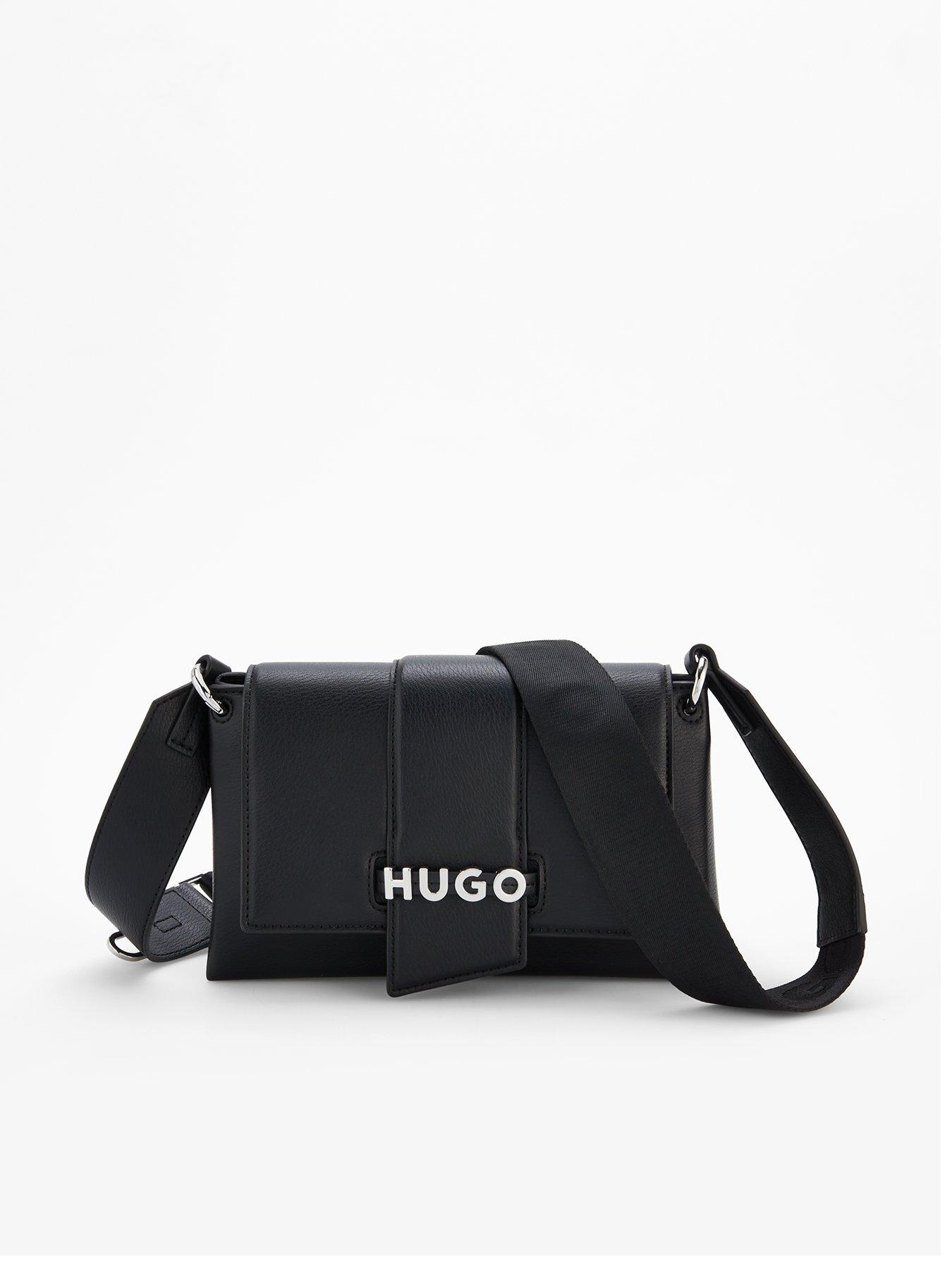 HUGO Mel 20 Crossbody Bag- Black