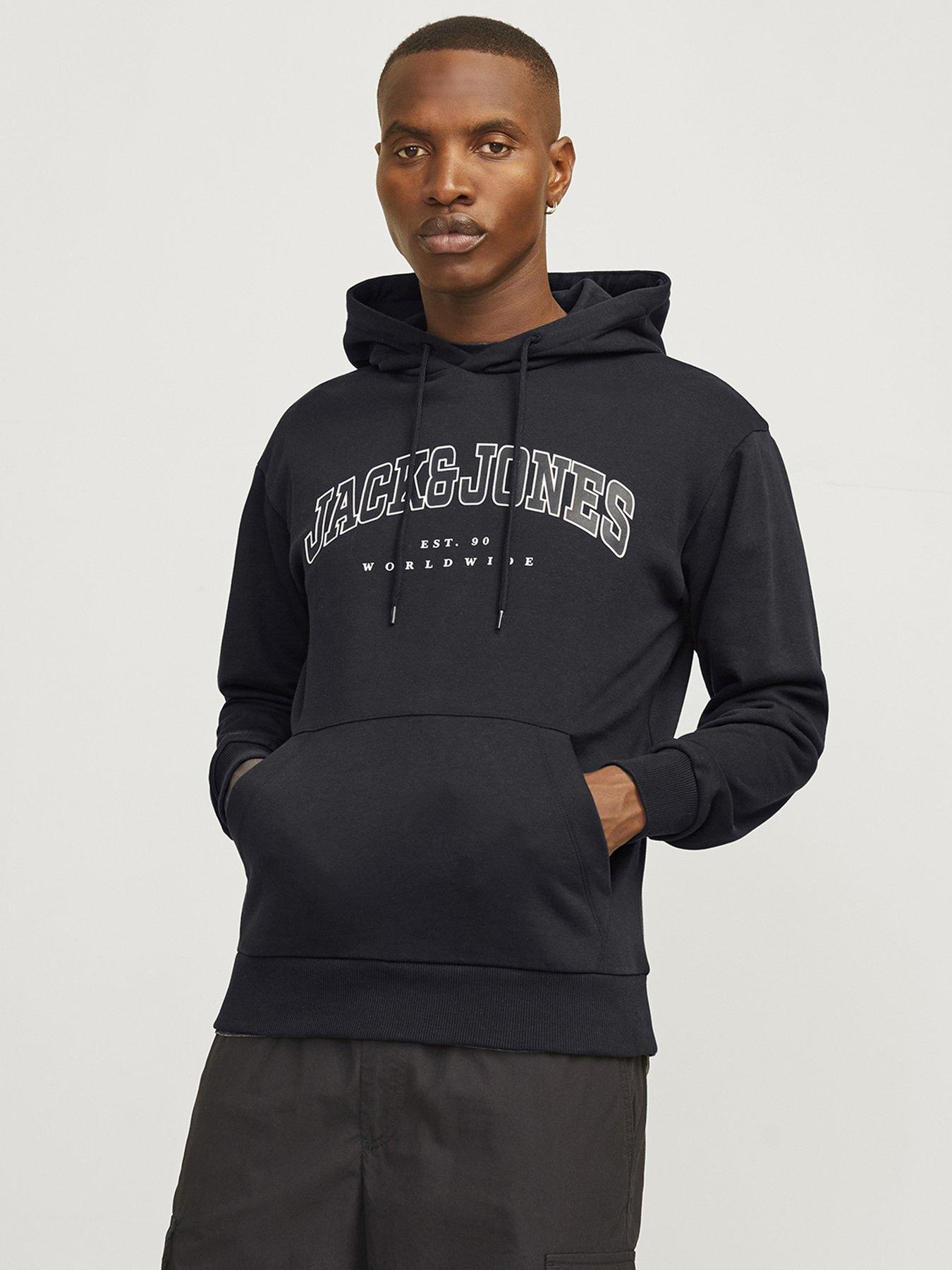 undefined Caleb Varsity Hoodie - Black