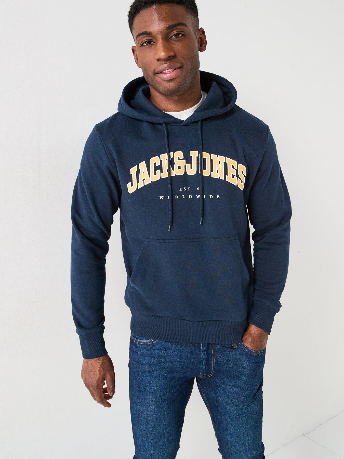 undefined Caleb Varsity Hoodie - Navy