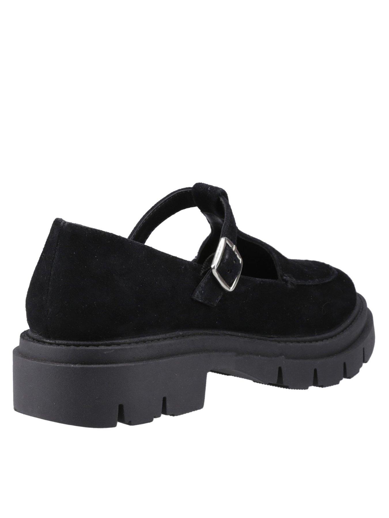 Image 3 of 5 of Hush Puppies Nella T-bar Shoe - Black