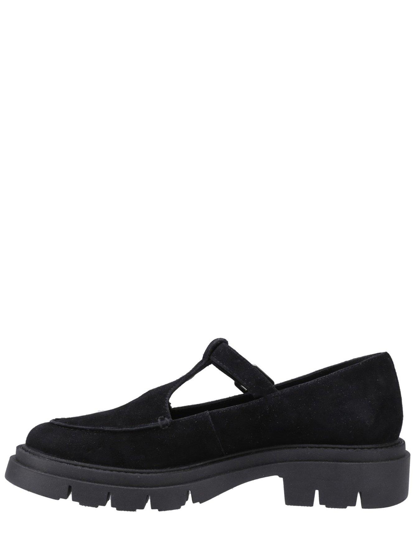 Image 4 of 5 of Hush Puppies Nella T-bar Shoe - Black
