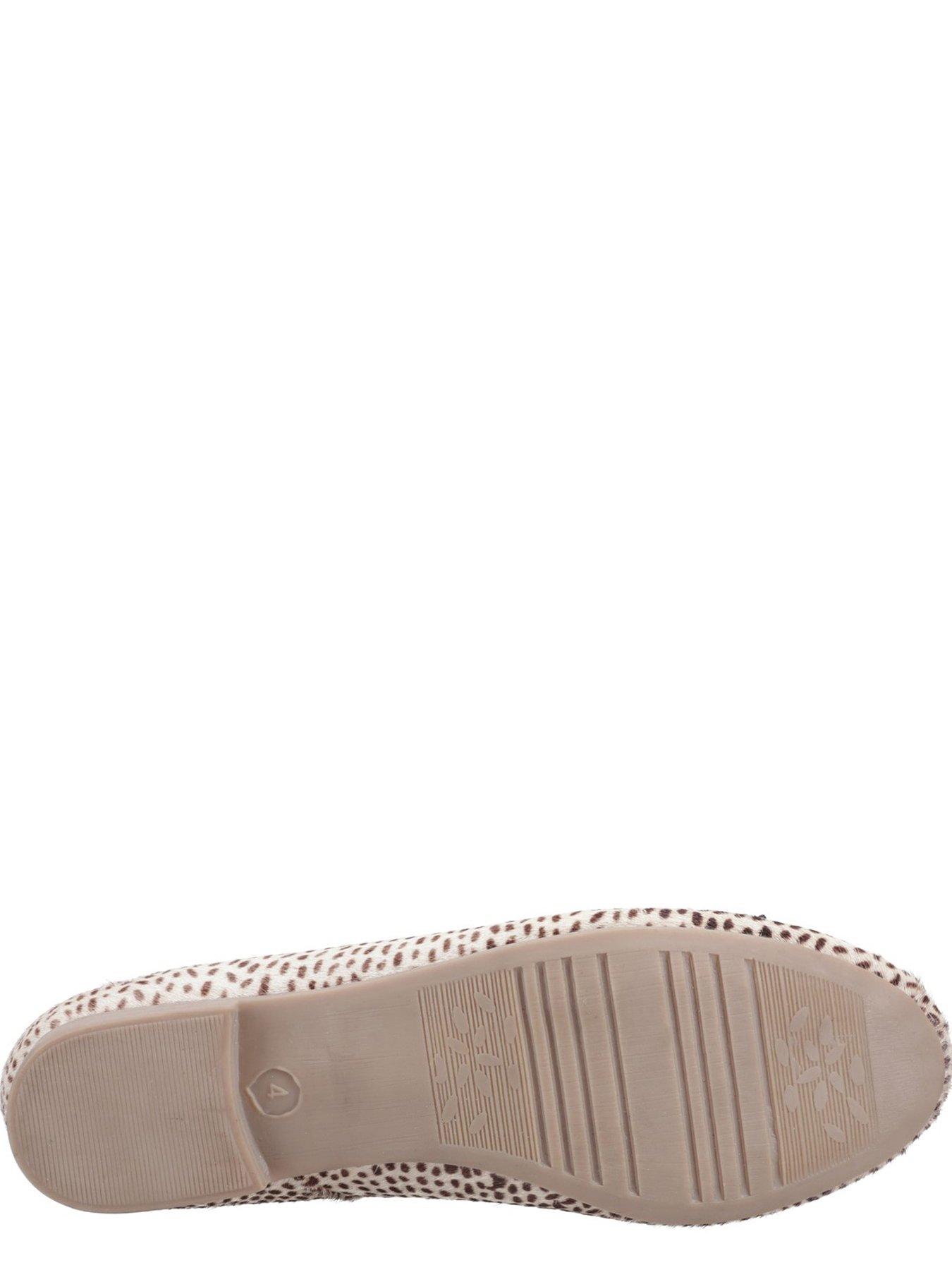 Image 5 of 5 of Hush Puppies Naomi Suede Ballet Flat Pumps - Animal Print
