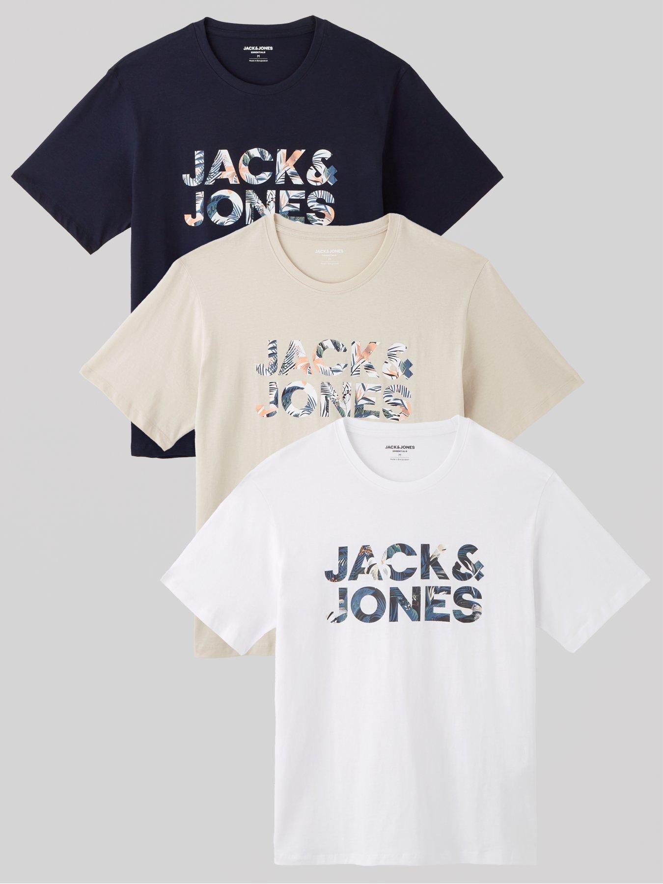 undefined 3-Pack of Chest Logo T-Shirt - Multi