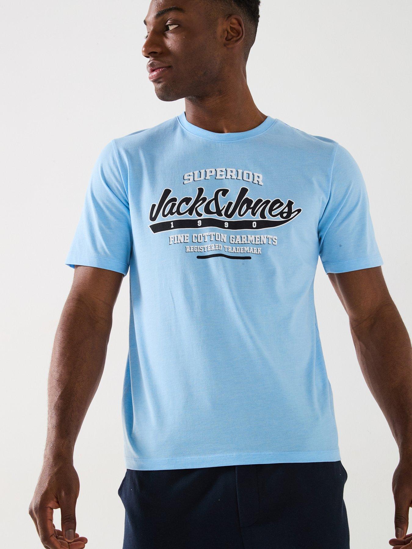 undefined Logo T-Shirt - Light Blue