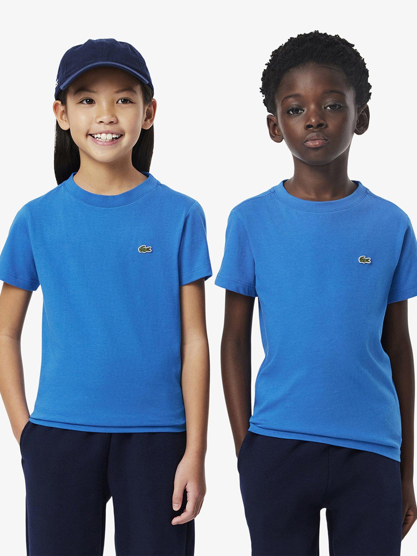 undefined Kids Core Essentials Short Sleeve T-Shirt - Blue