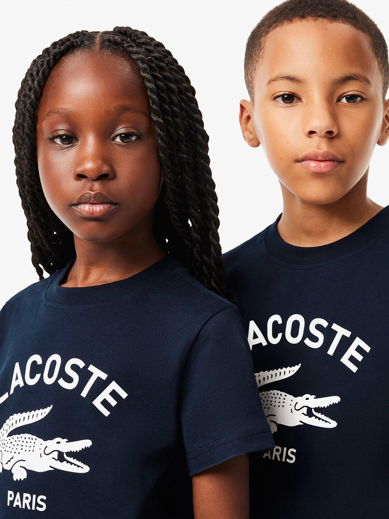 undefined Kids Soft Branding Short Sleeve T-Shirt - Navy