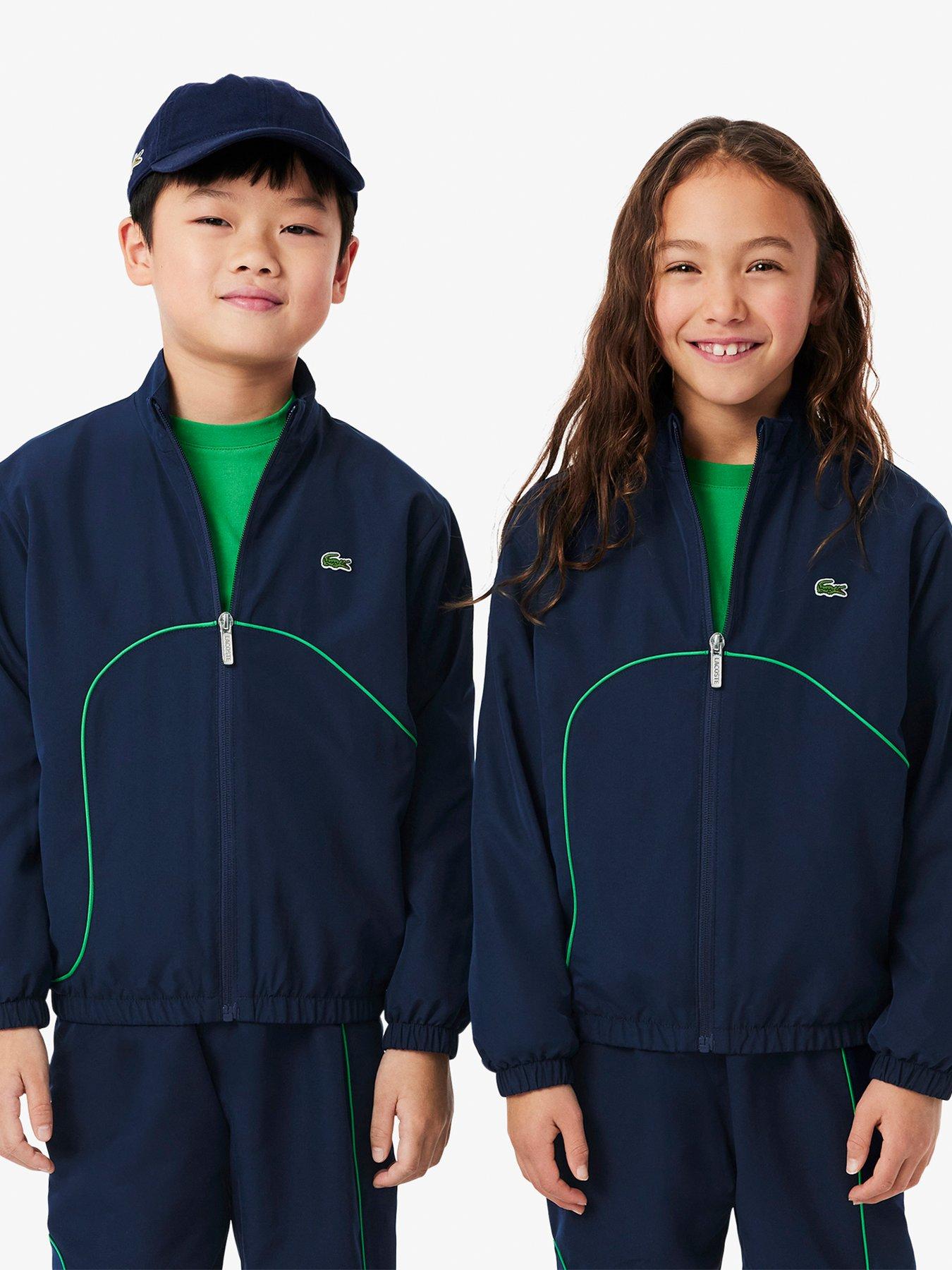 undefined Kids Tennis Legacy Zip Jacket - Navy