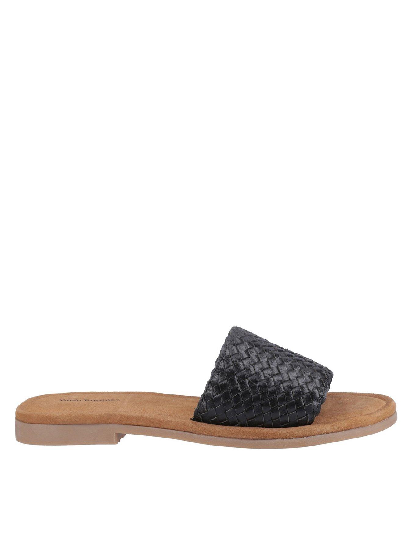 Hush Puppies Paris Slide - Black
