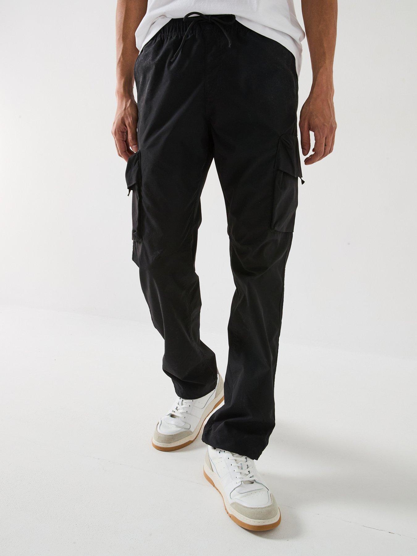 undefined Jack  &  Jones Cole Hart Tech Cargo Pants - Black