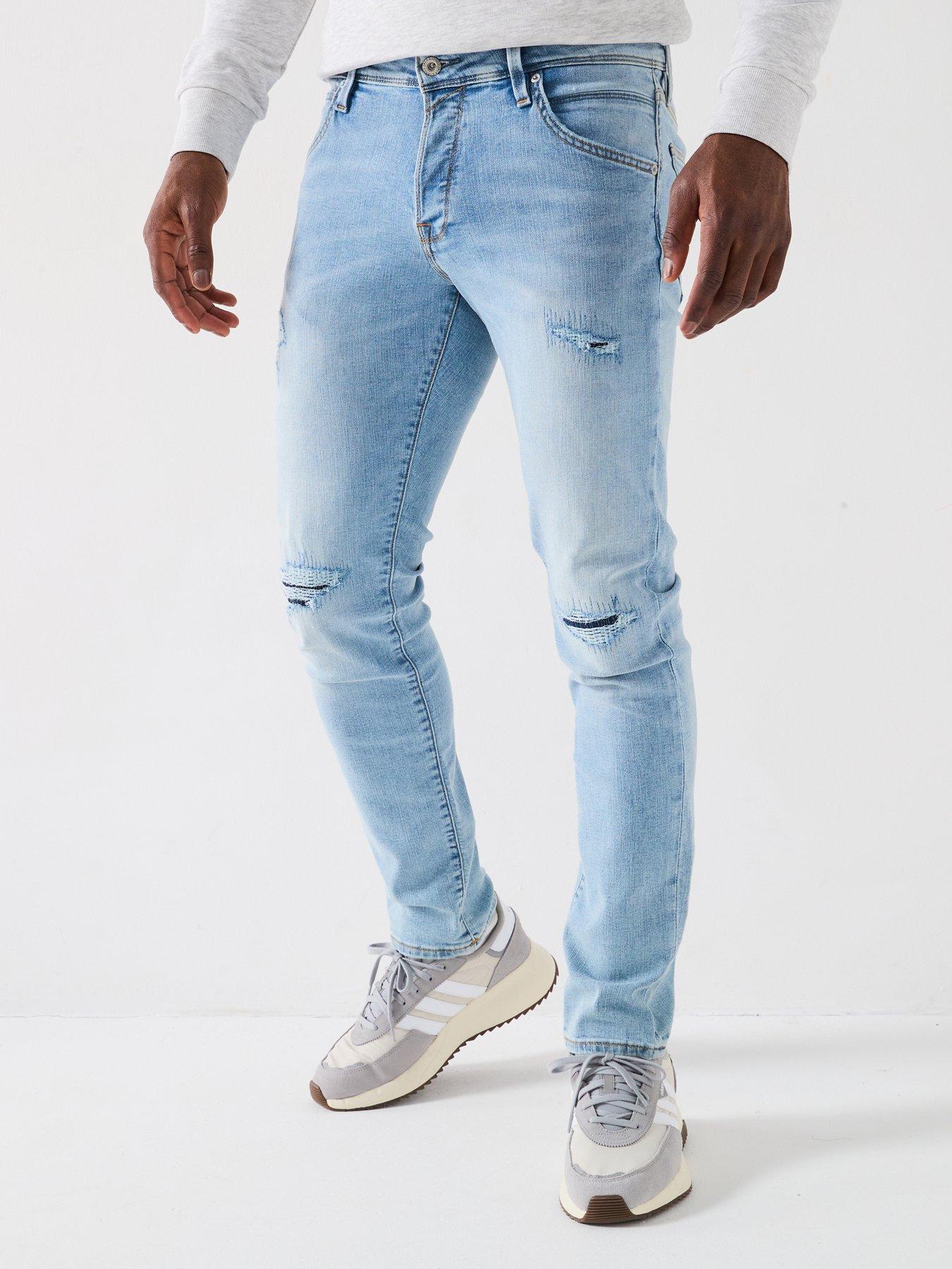 undefined Glenn Fox Slim Fit Jeans - Dark Blue