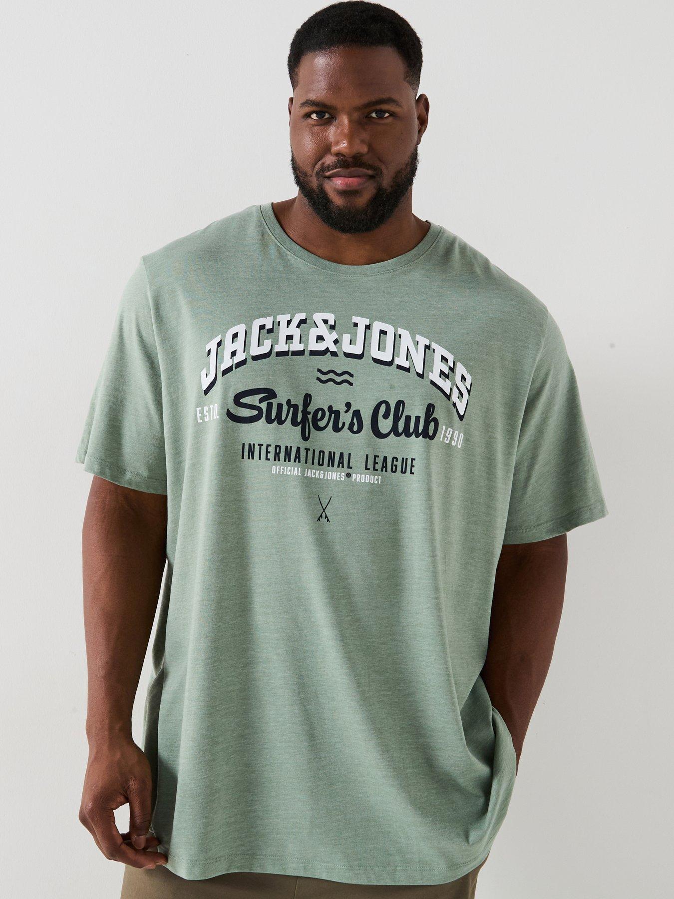 undefined Plus Size Logo T-Shirt - Light Green