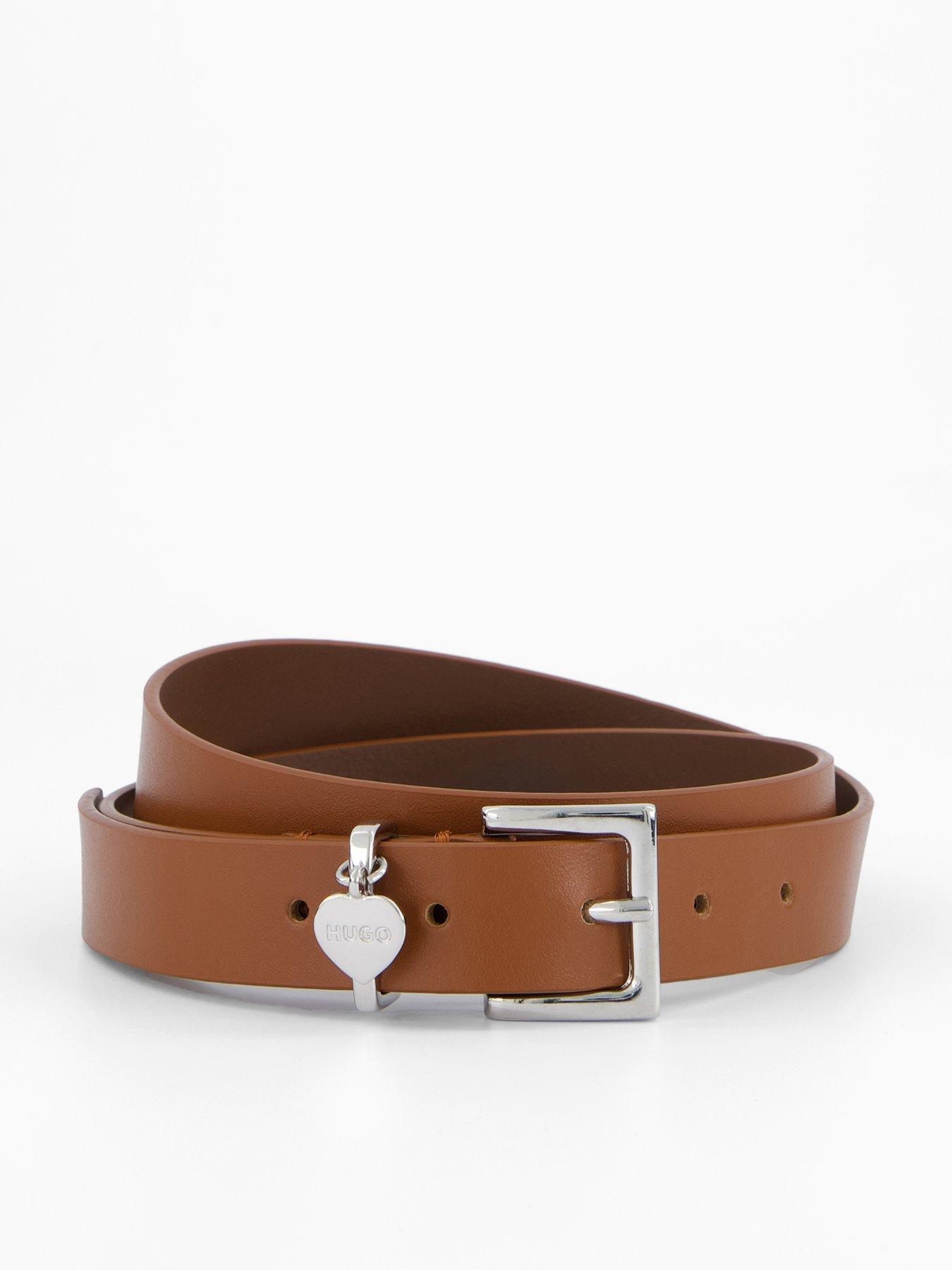 undefined Amelia Belt-Brown - Medium Brown