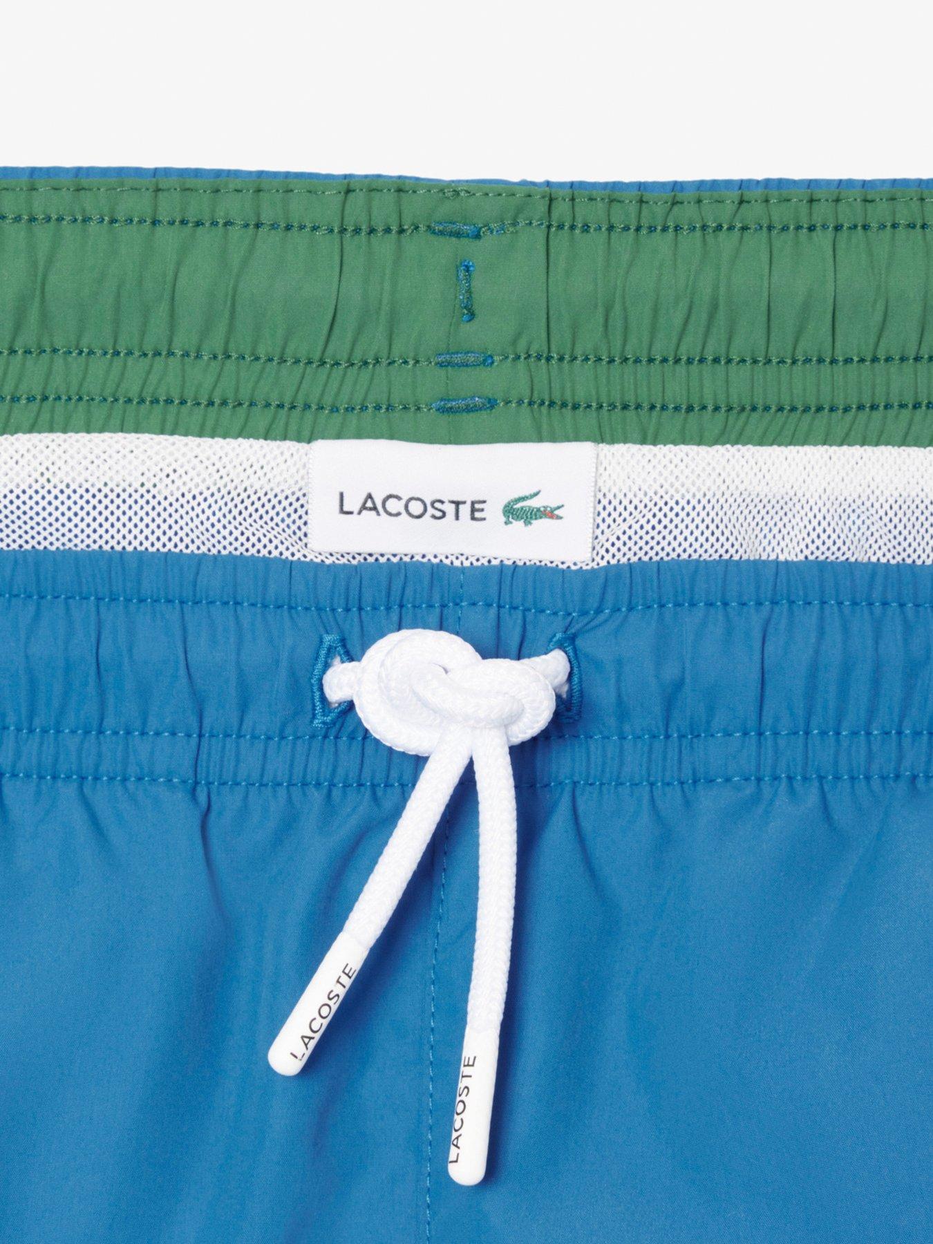 Image 5 of 5 of Lacoste Kids Core Essentials Swim Short - Blue