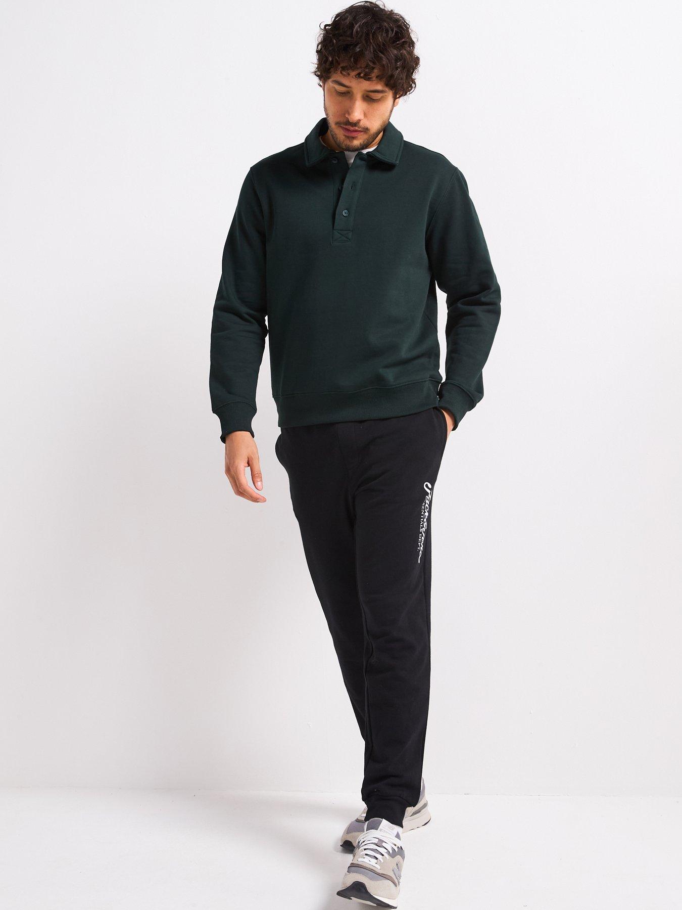 Image 6 of 6 of Jack & Jones 2 Pack of Gordon Joggers - Black/White