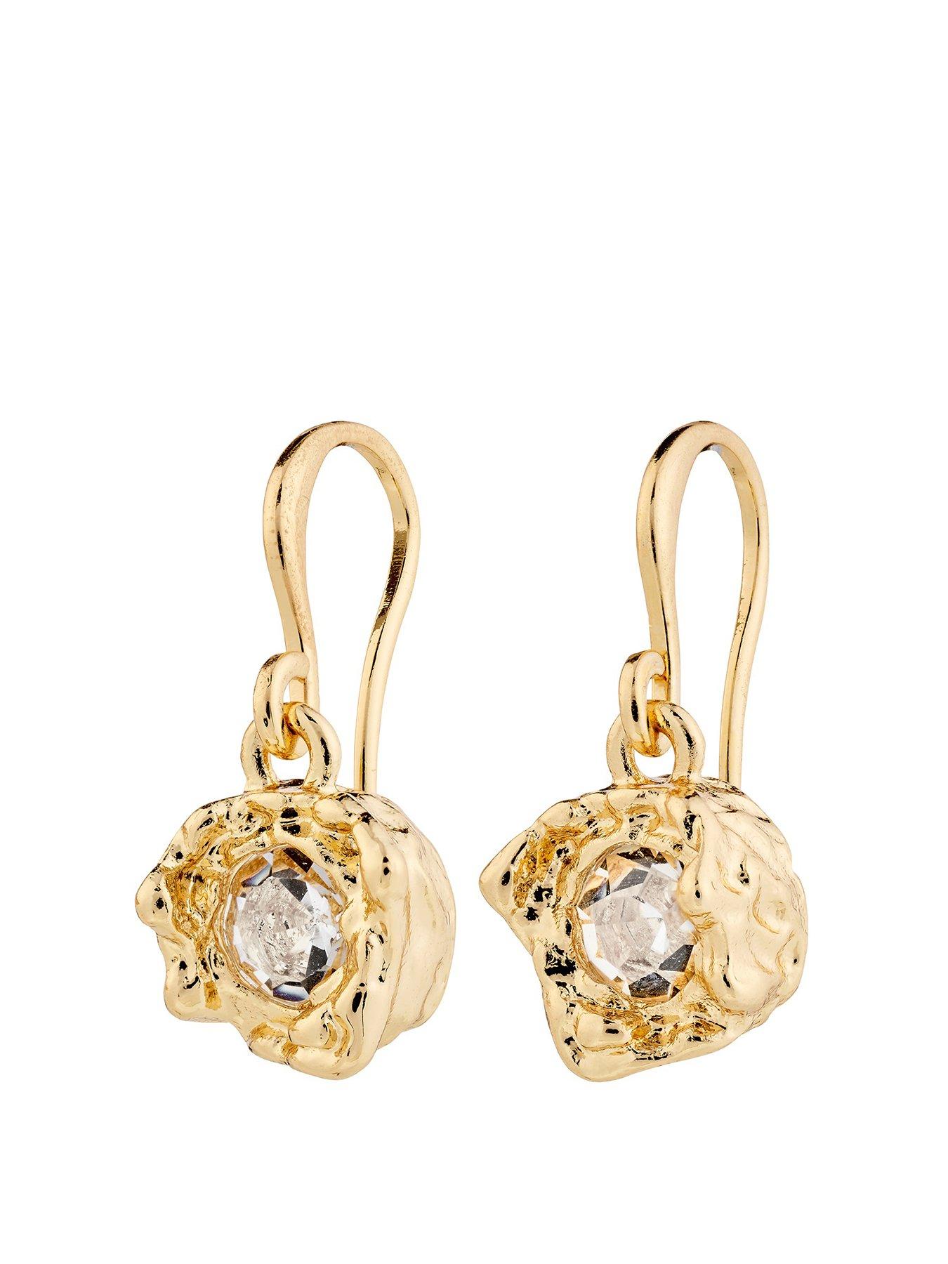 Pilgrim Callum Earrings -Plated - Gold