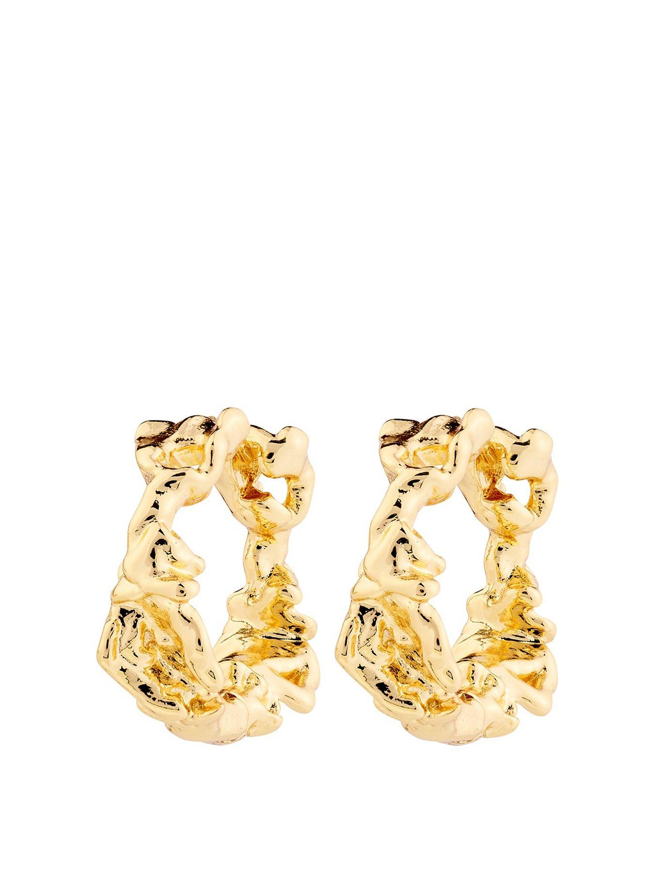Pilgrim TRUST earrings gold-plated