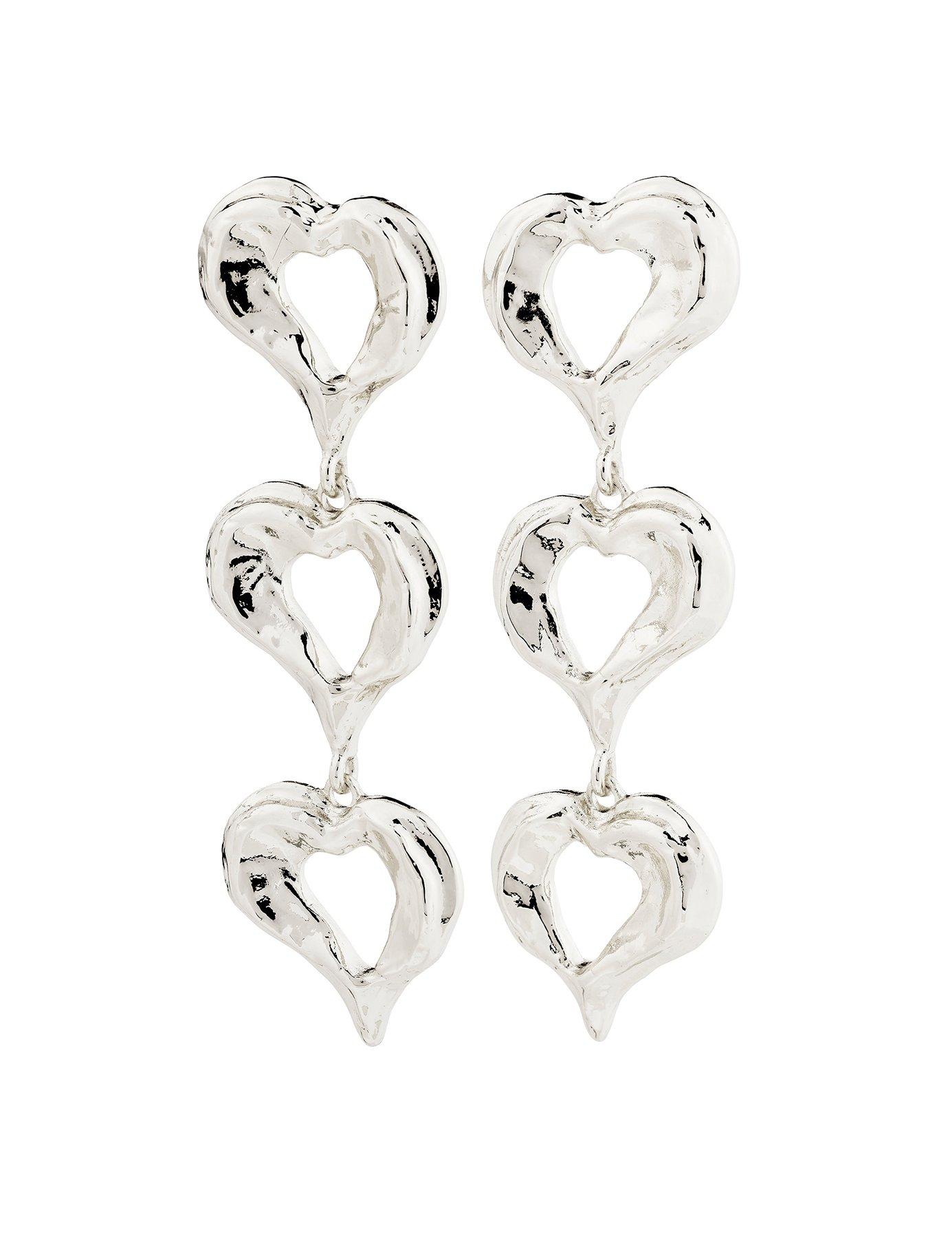 Image 1 of 4 of Pilgrim TIDE&nbsp;earrings silver-plated