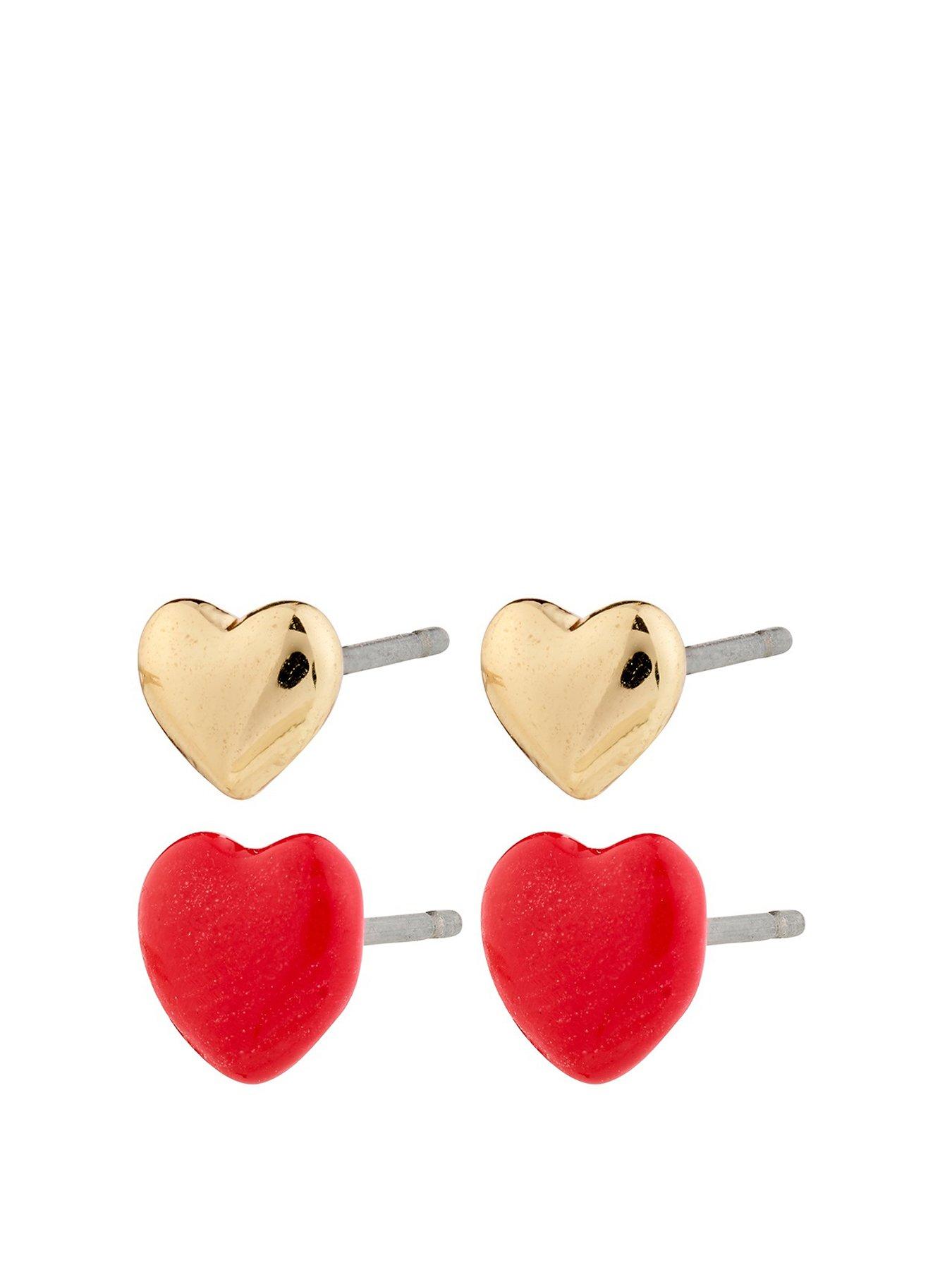 Pilgrim MAEVE earrings 2-in-1 set, gold-plated