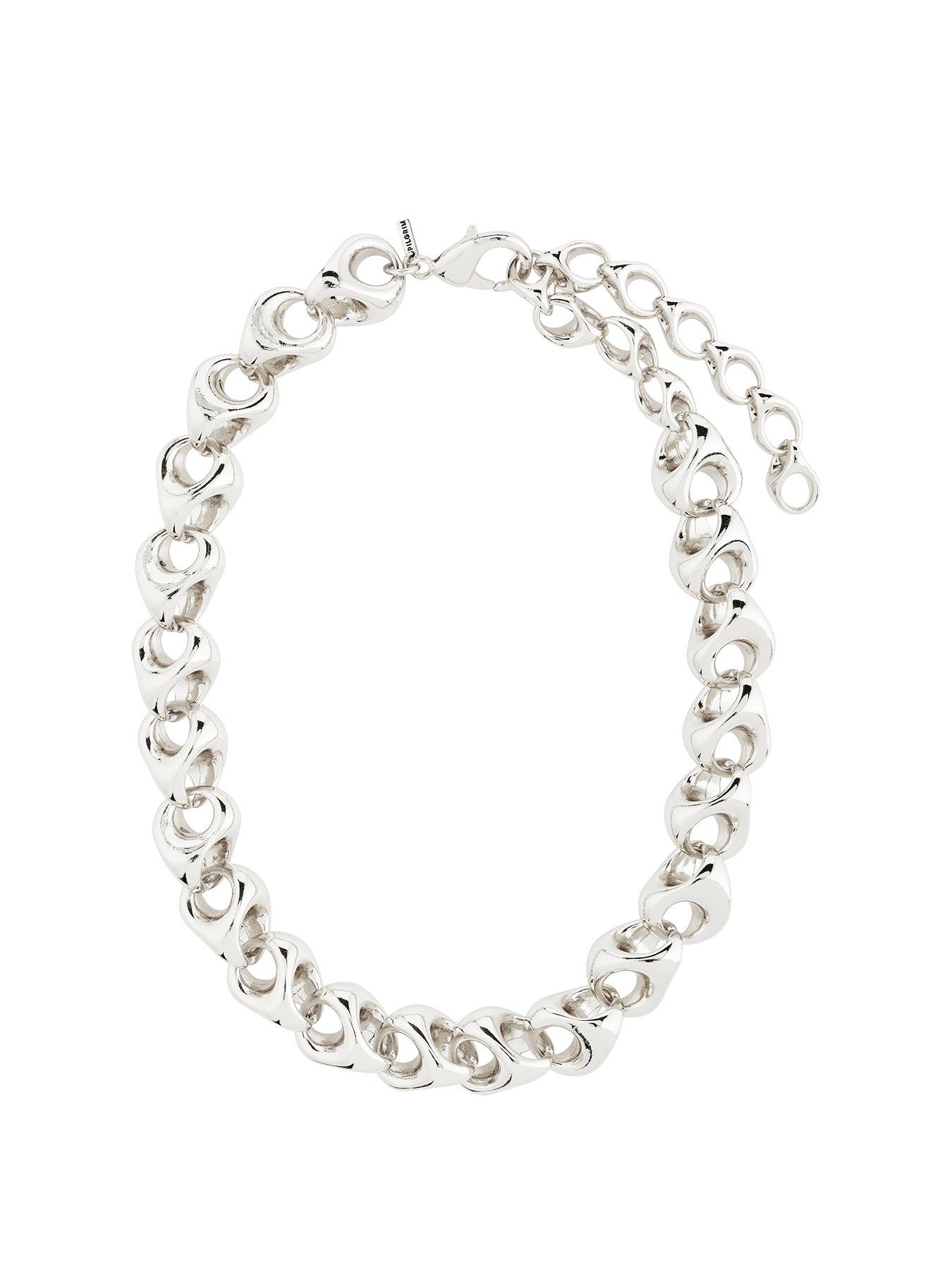 undefined DUNE necklace silver-plated