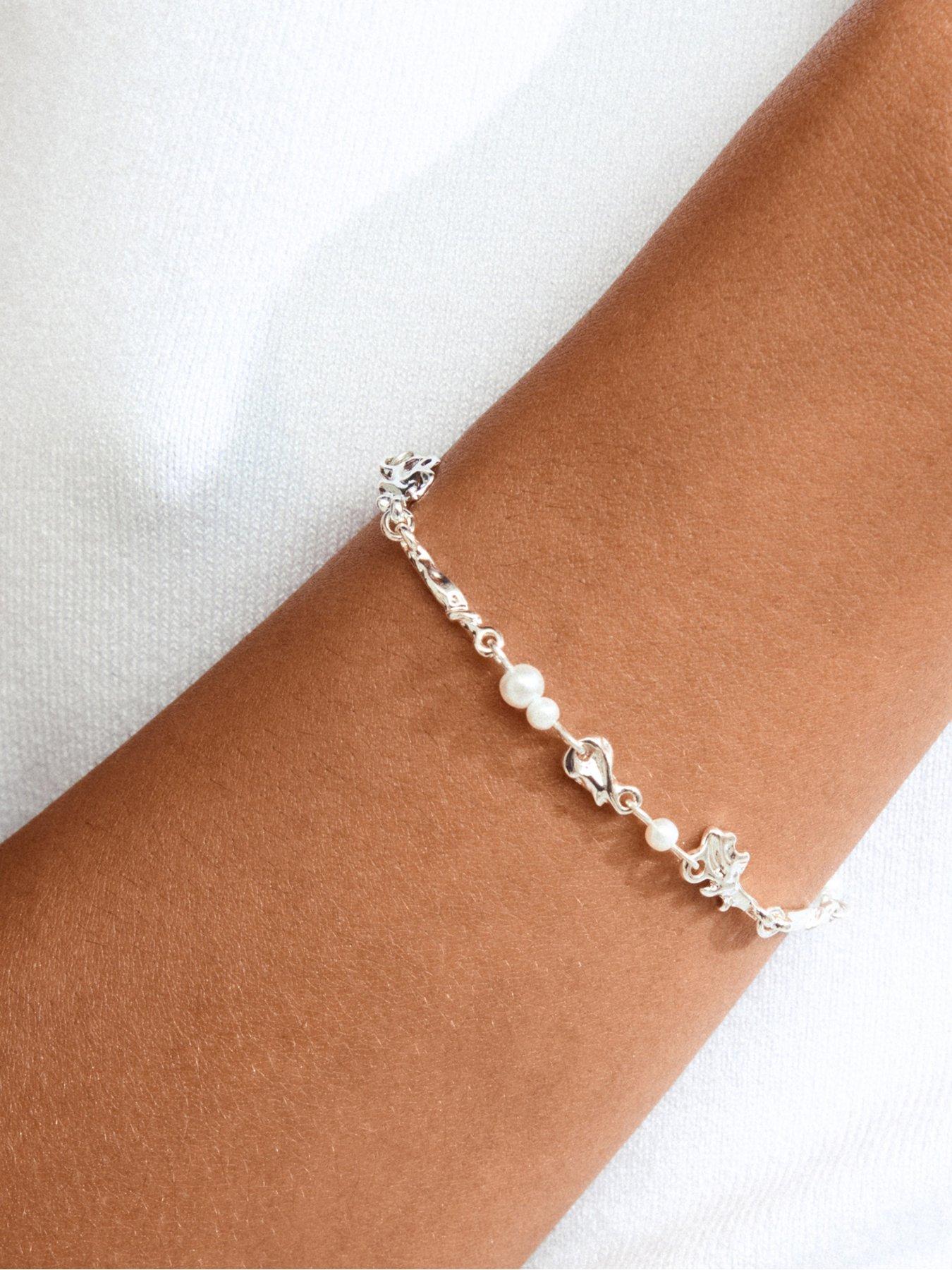 Image 3 of 3 of Pilgrim Sloan Bracelet -Plated - Silver