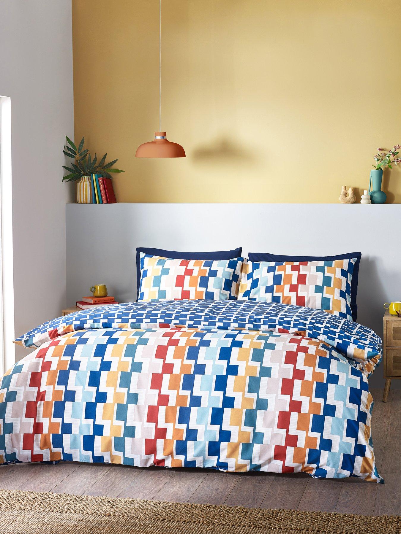 Catherine Lansfield Bryson Duvet Cover Set