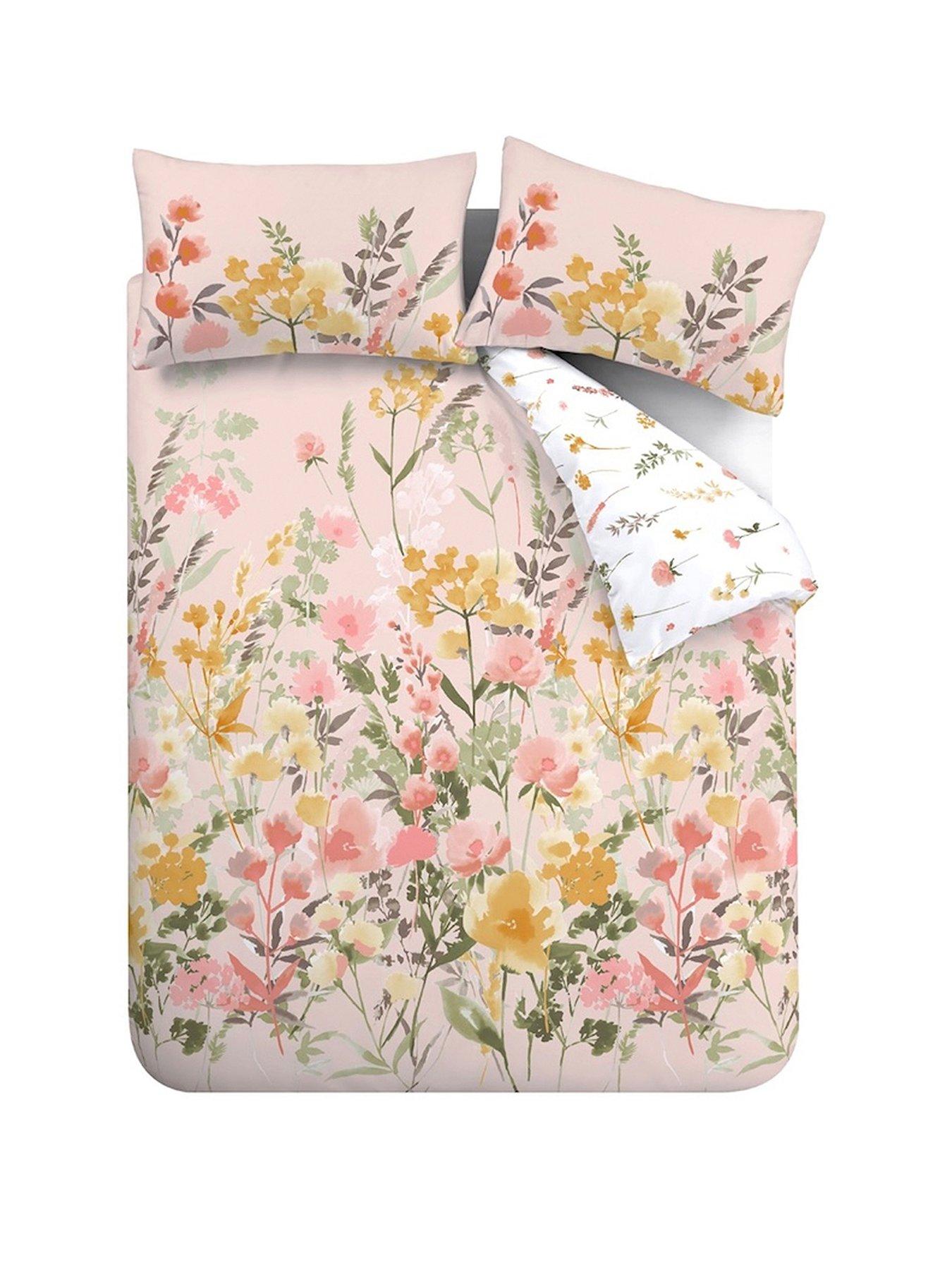 Image 2 of 6 of Catherine Lansfield Countryside Floral Duvet Cover Set