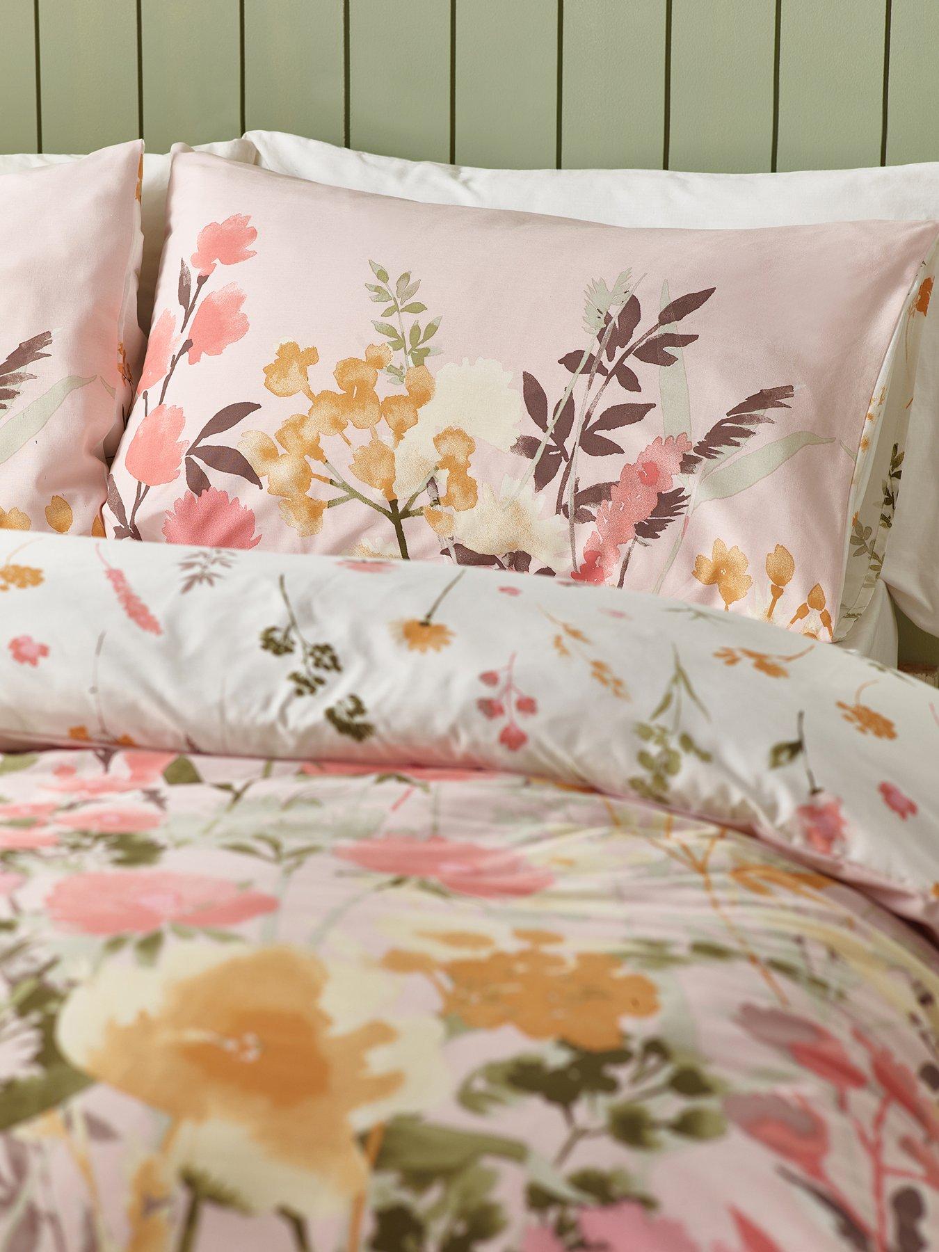 Image 5 of 6 of Catherine Lansfield Countryside Floral Duvet Cover Set