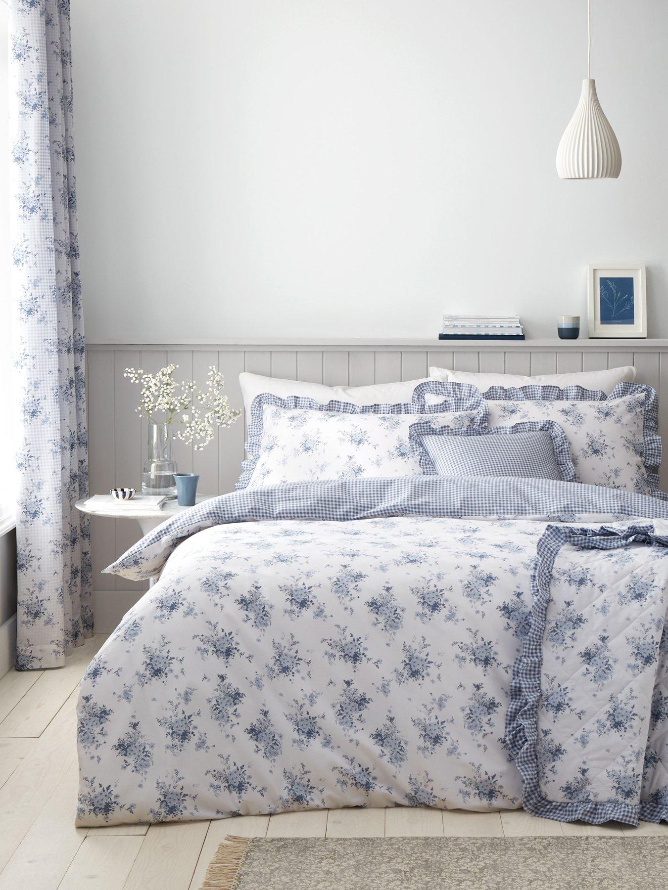 Image 4 of 7 of Catherine Lansfield Lucie Floral Duvet Cover Set