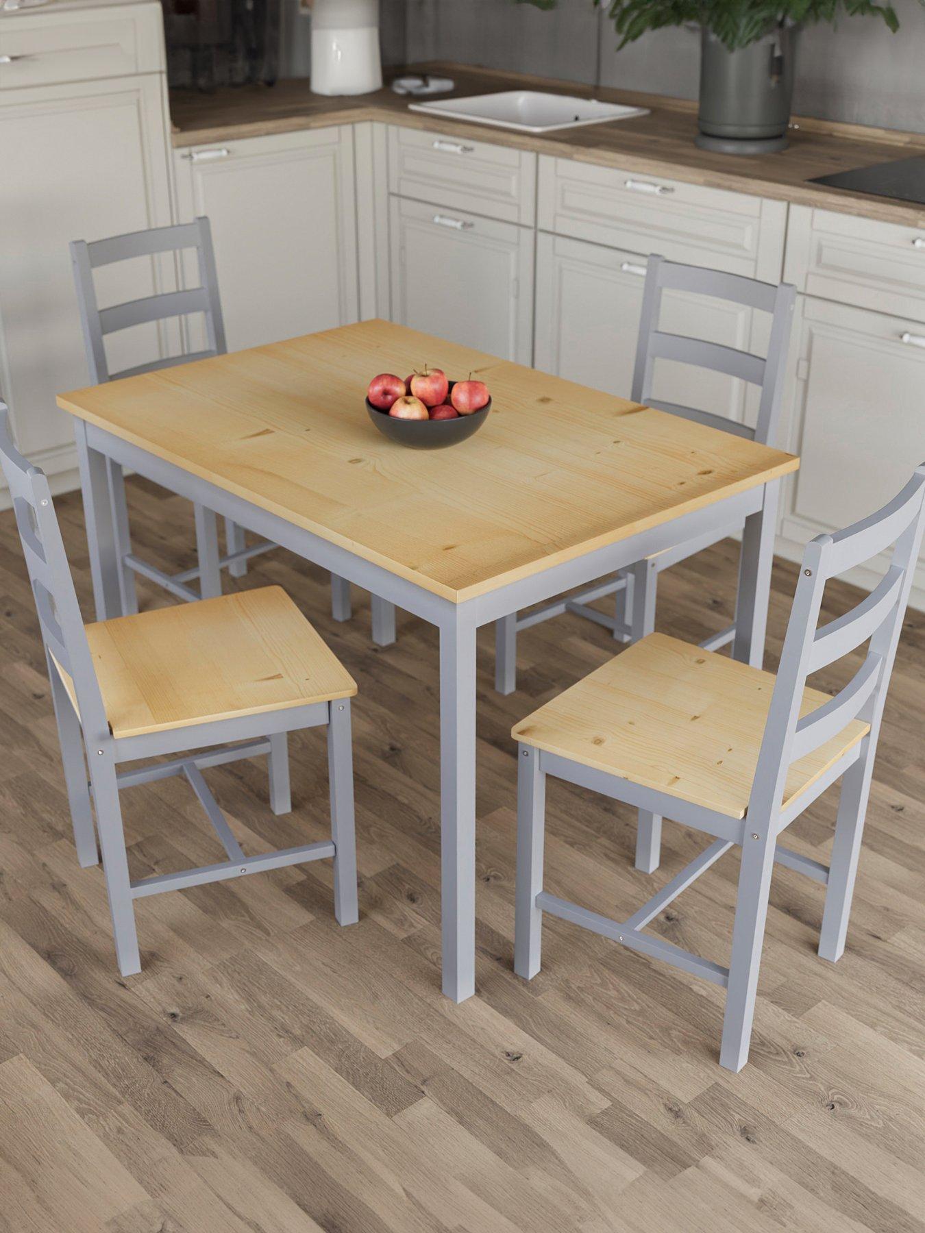 Image 1 of 7 of Vida Designs Yorkshire 4 Seater Dining Set