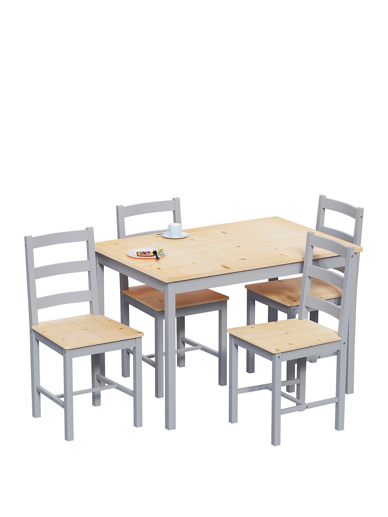 Image 2 of 7 of Vida Designs Yorkshire 4 Seater Dining Set