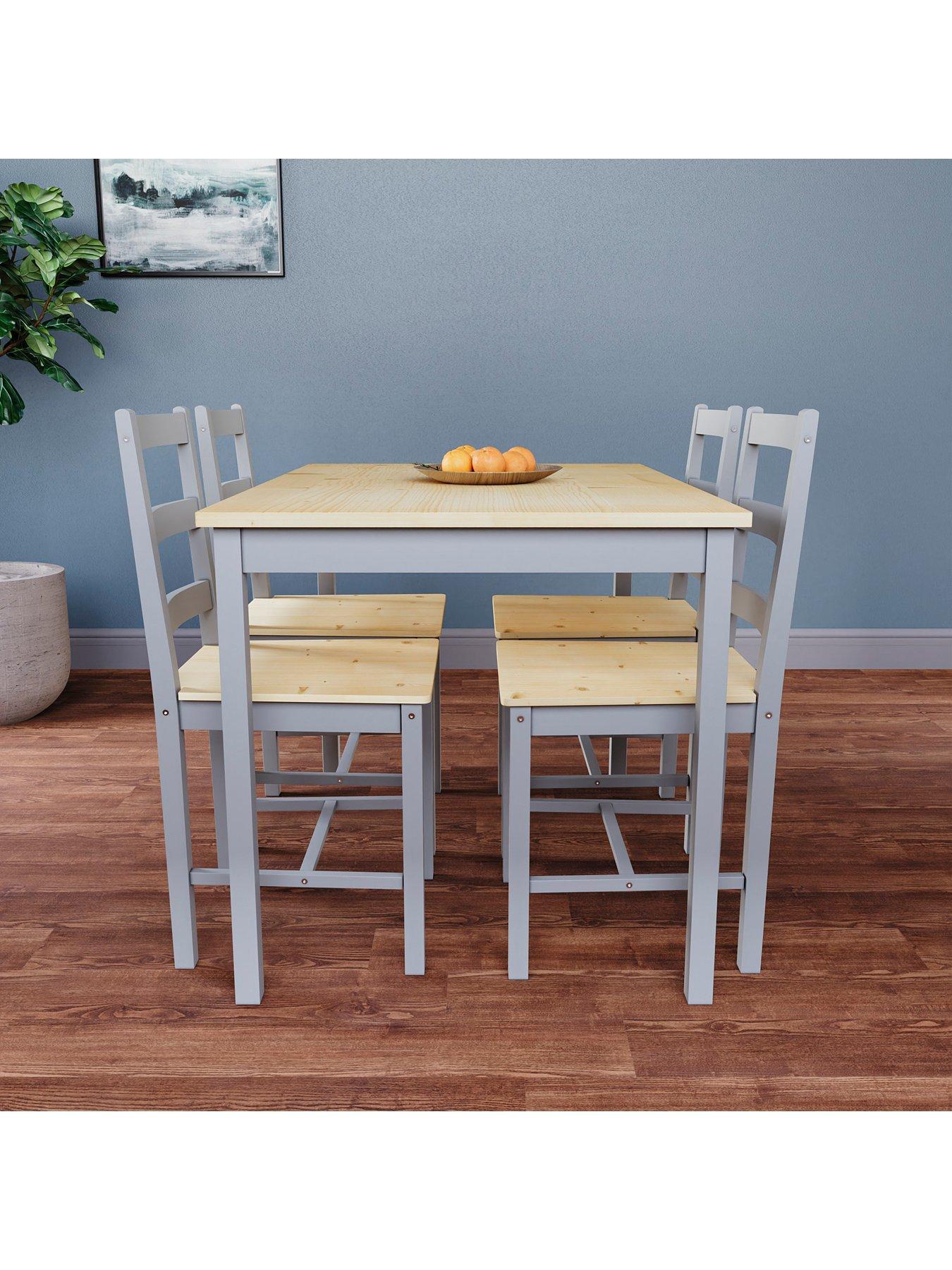 Image 6 of 7 of Vida Designs Yorkshire 4 Seater Dining Set
