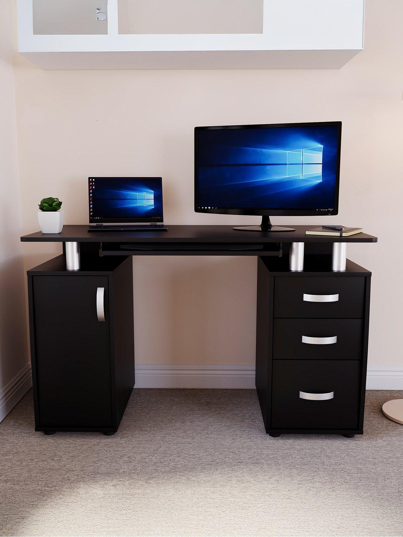 undefined Otley 3 Drawer Computer Desk