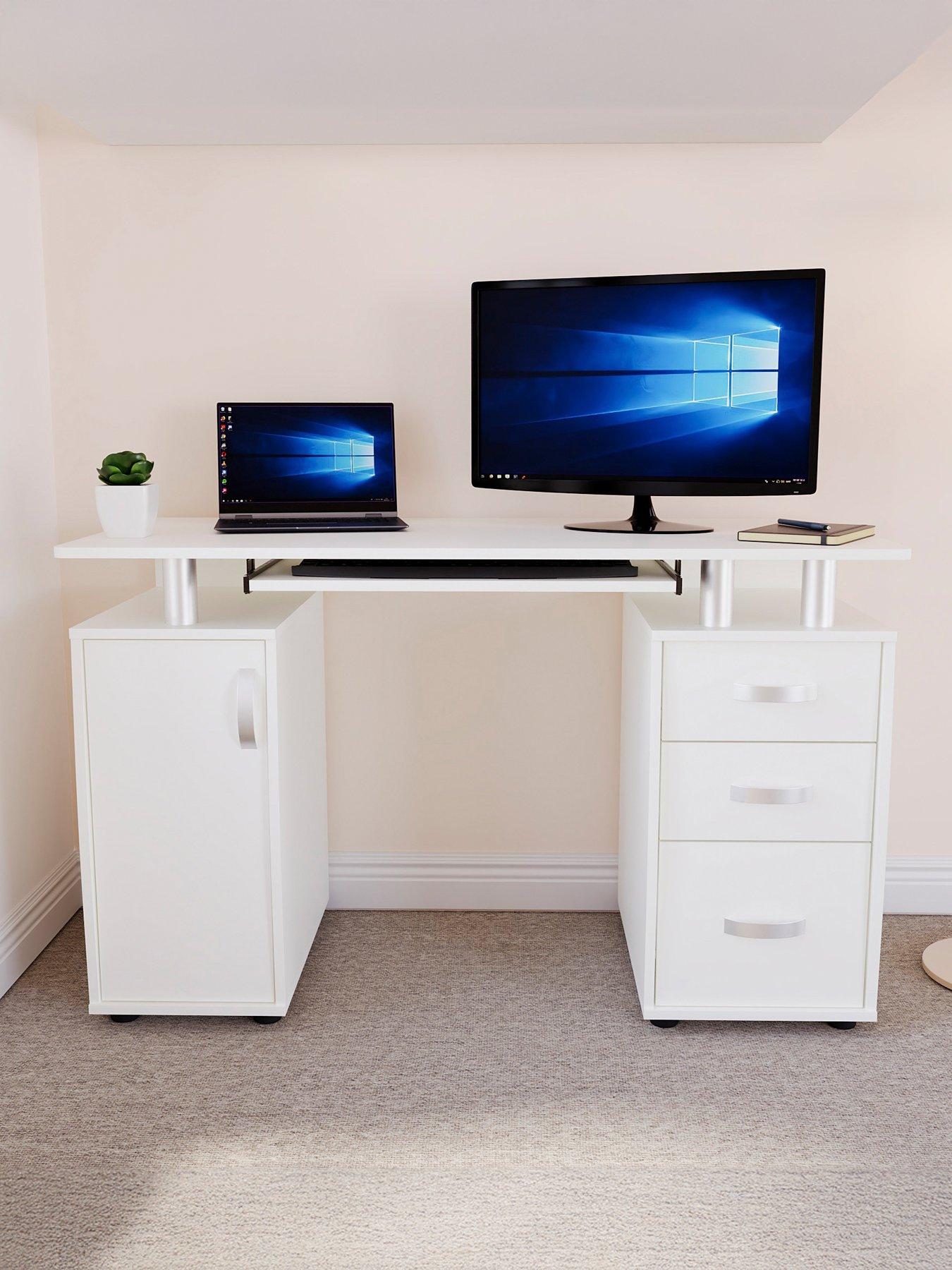 undefined Otley 3 Drawer Computer Desk