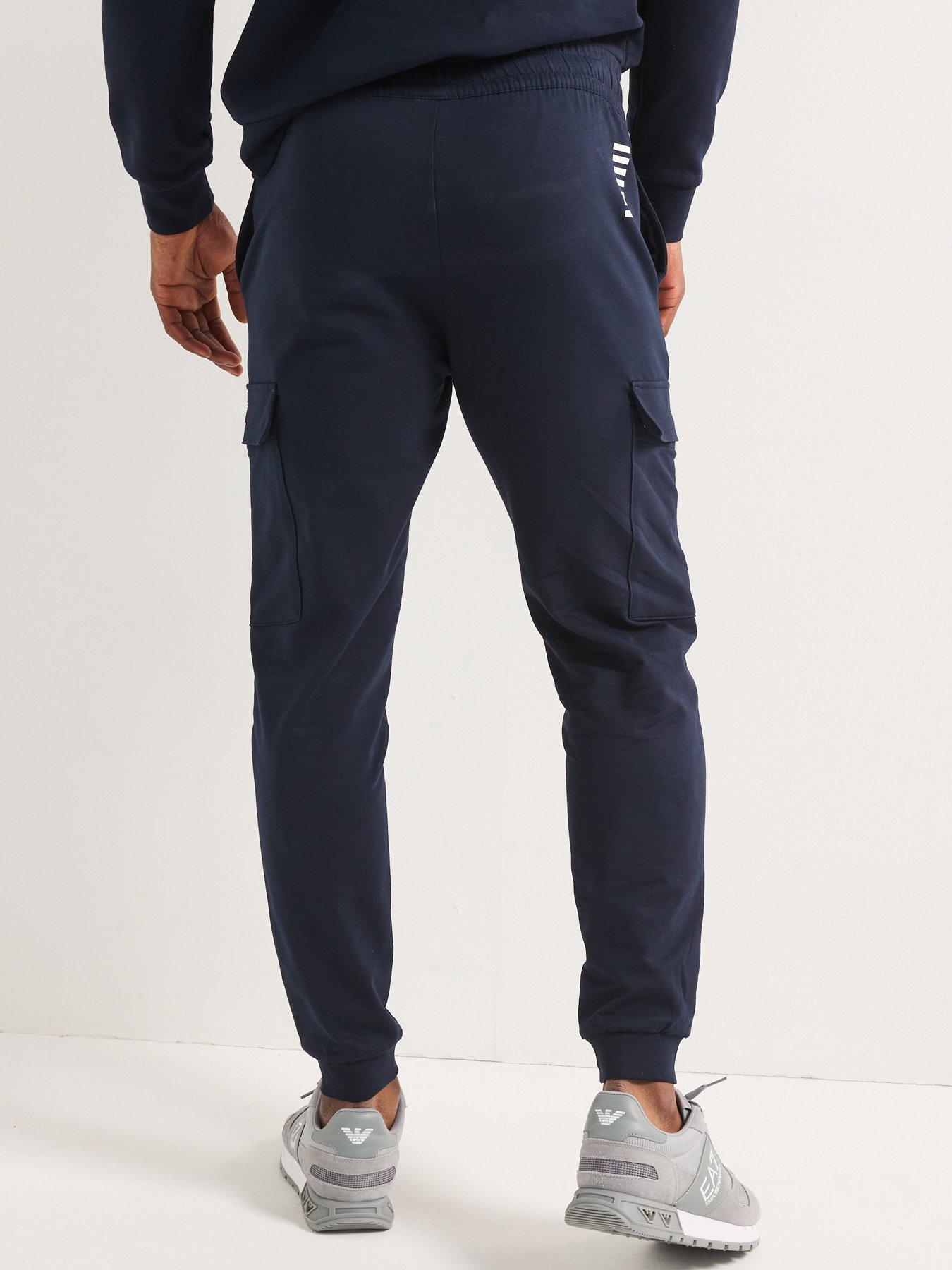 Image 2 of 6 of EA7 Emporio Armani Core ID Cargo Trousers - Blue