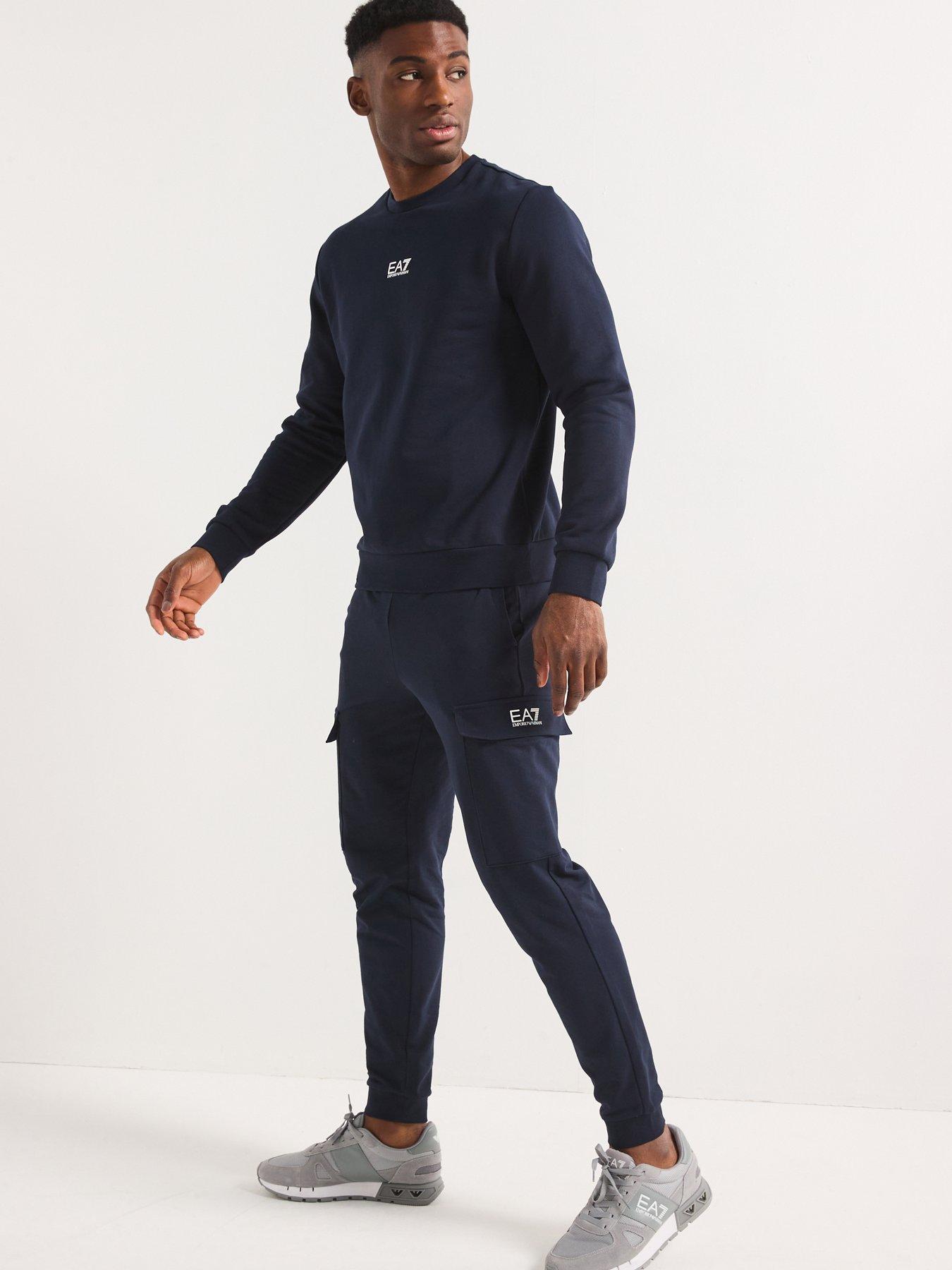 Image 5 of 6 of EA7 Emporio Armani Core ID Cargo Trousers - Blue