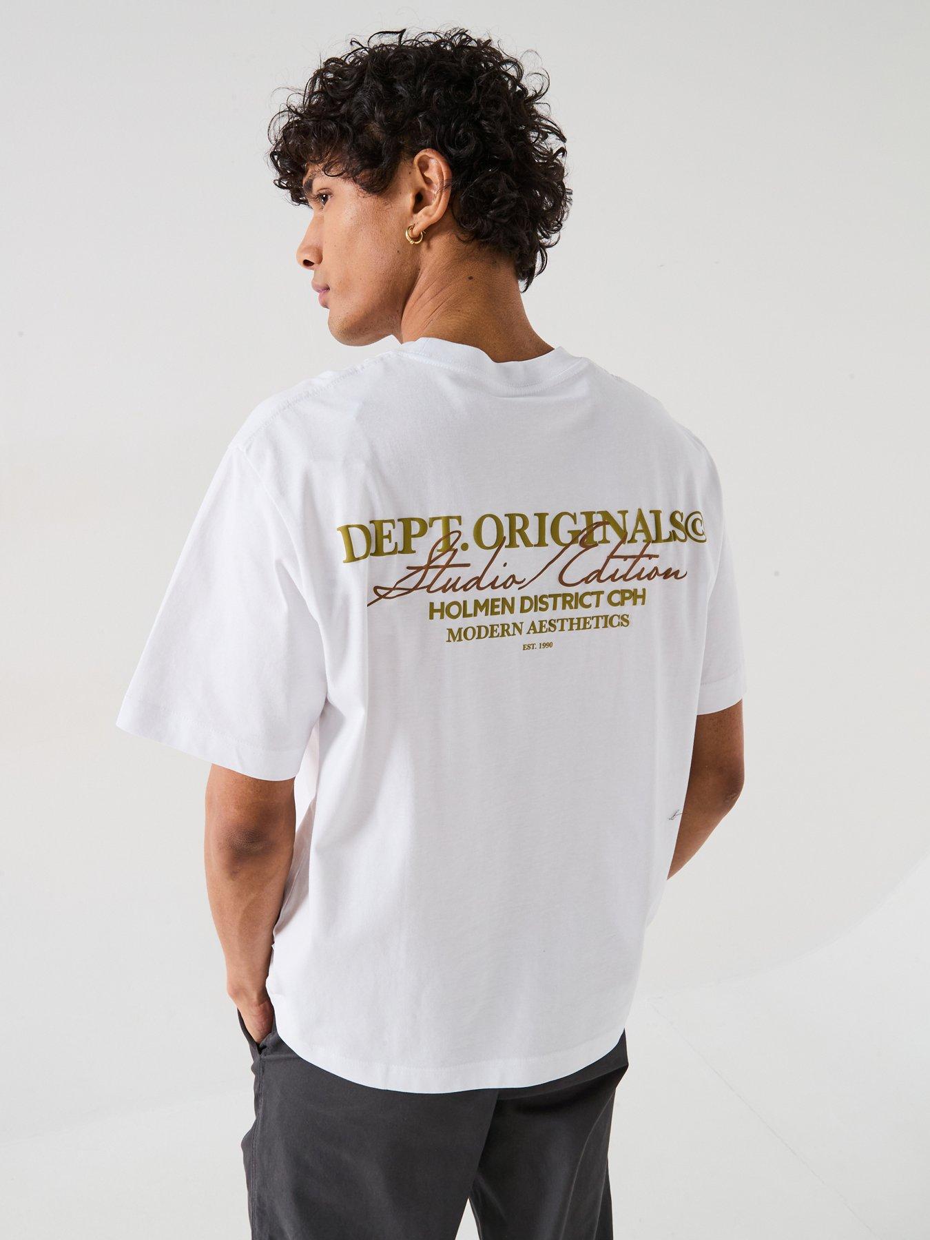 undefined Islington Type Logo Back Graphic T-Shirt - White