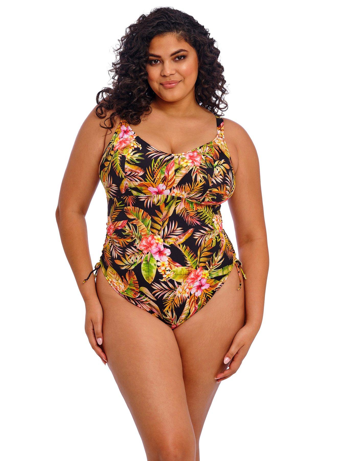 Image 1 of 3 of Elomi Tiger Valley Non Wired Swimsuit